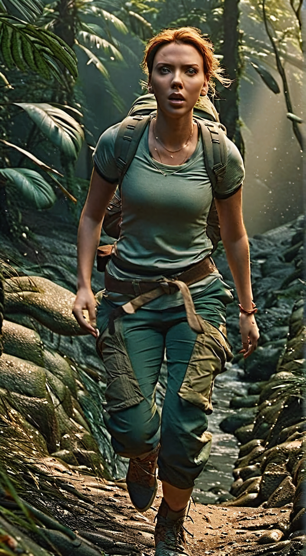 ai character: Scarlett Johansson background