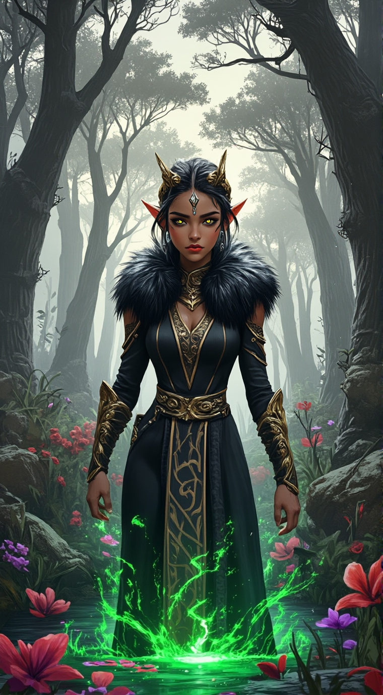 ai character: Xena background