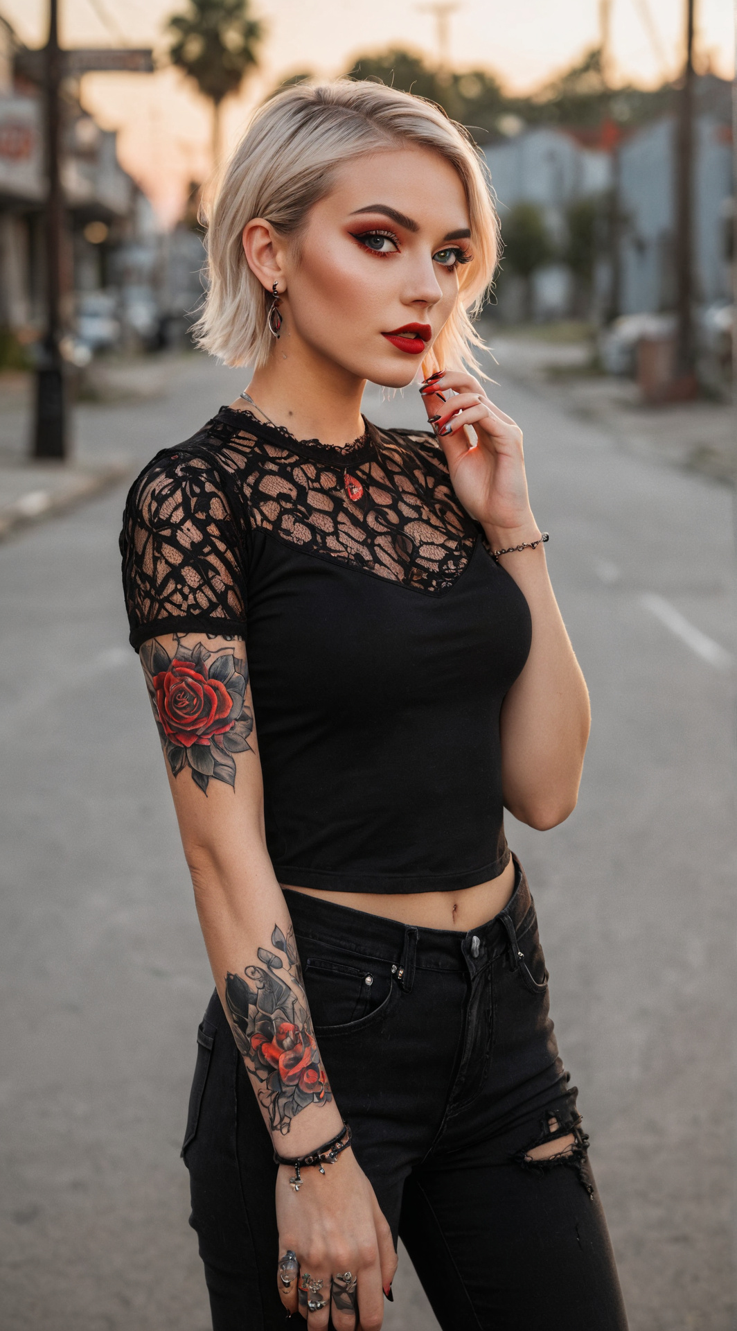 ai character: Molly/Xima background