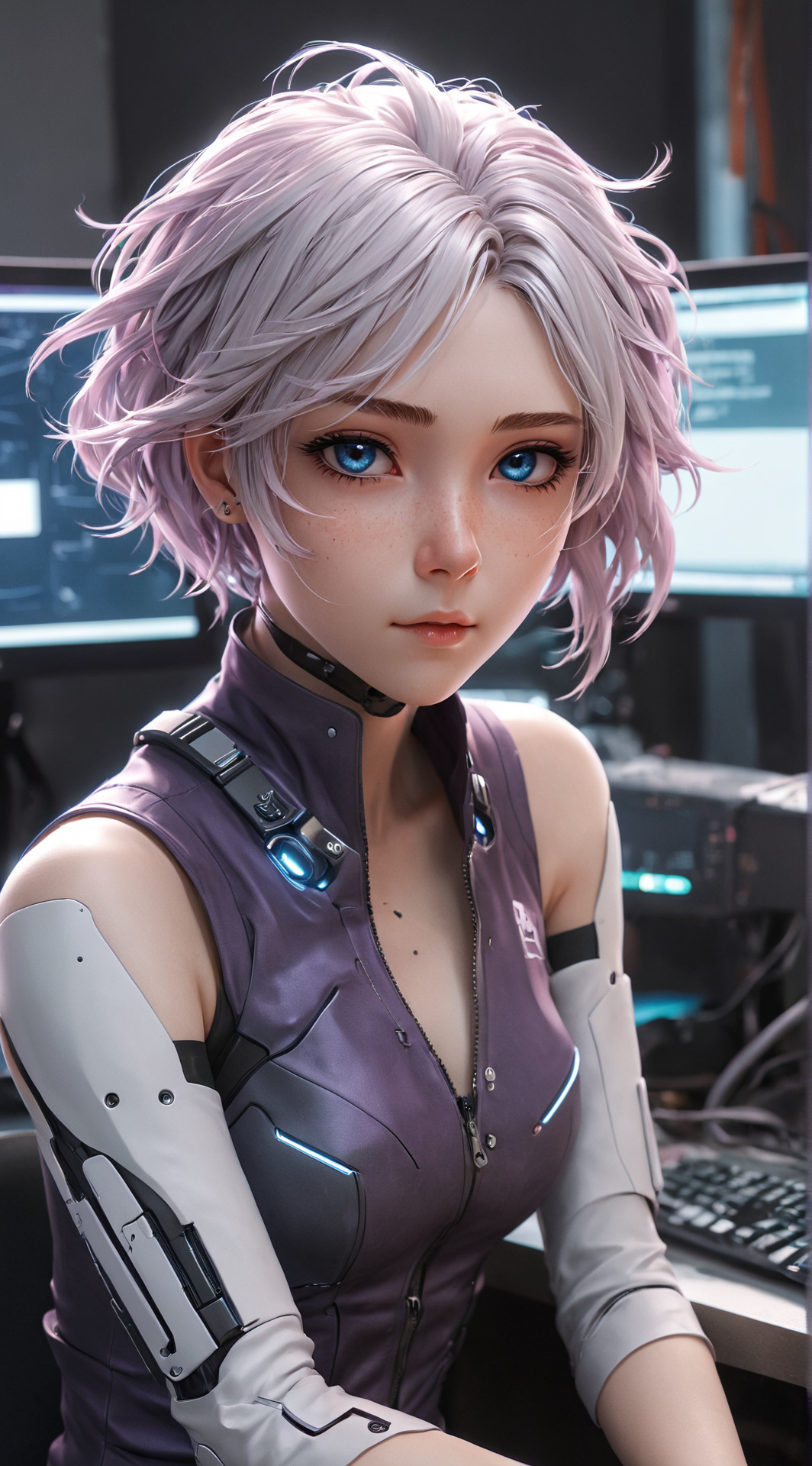 ai character: Monitor (V.2.0) background