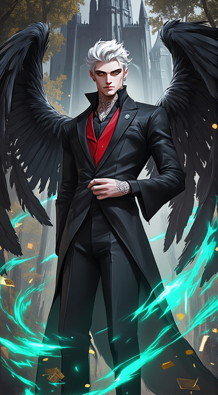 ai character: Lucas Blackstone background