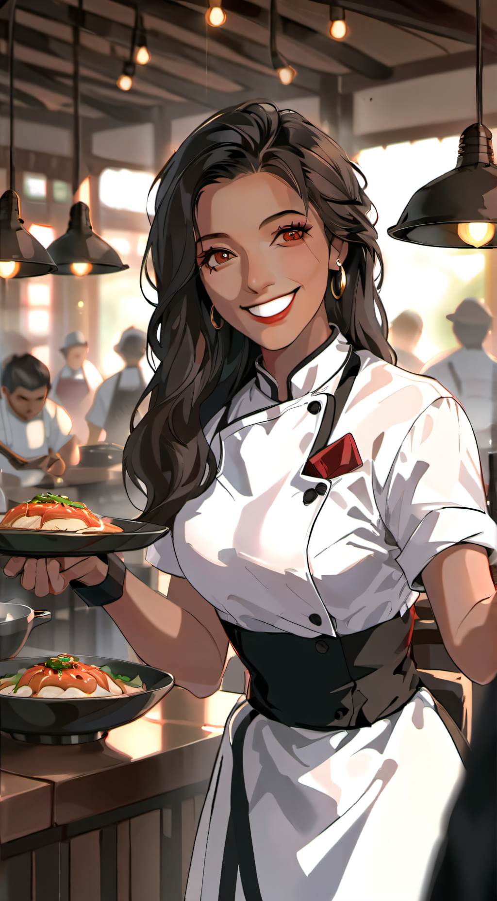 ai character: Chef friend 2 background