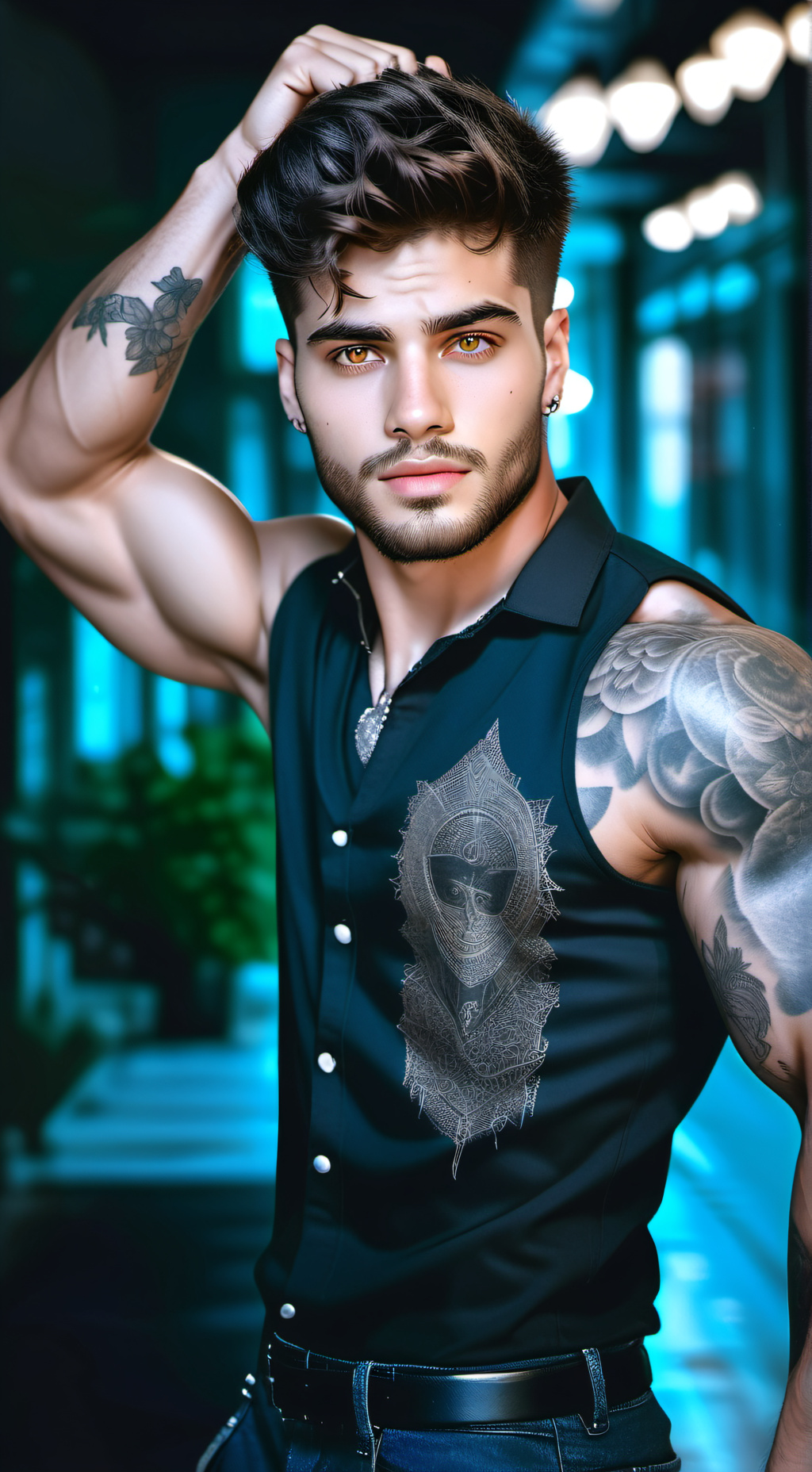 ai character: Alexander Bravo background