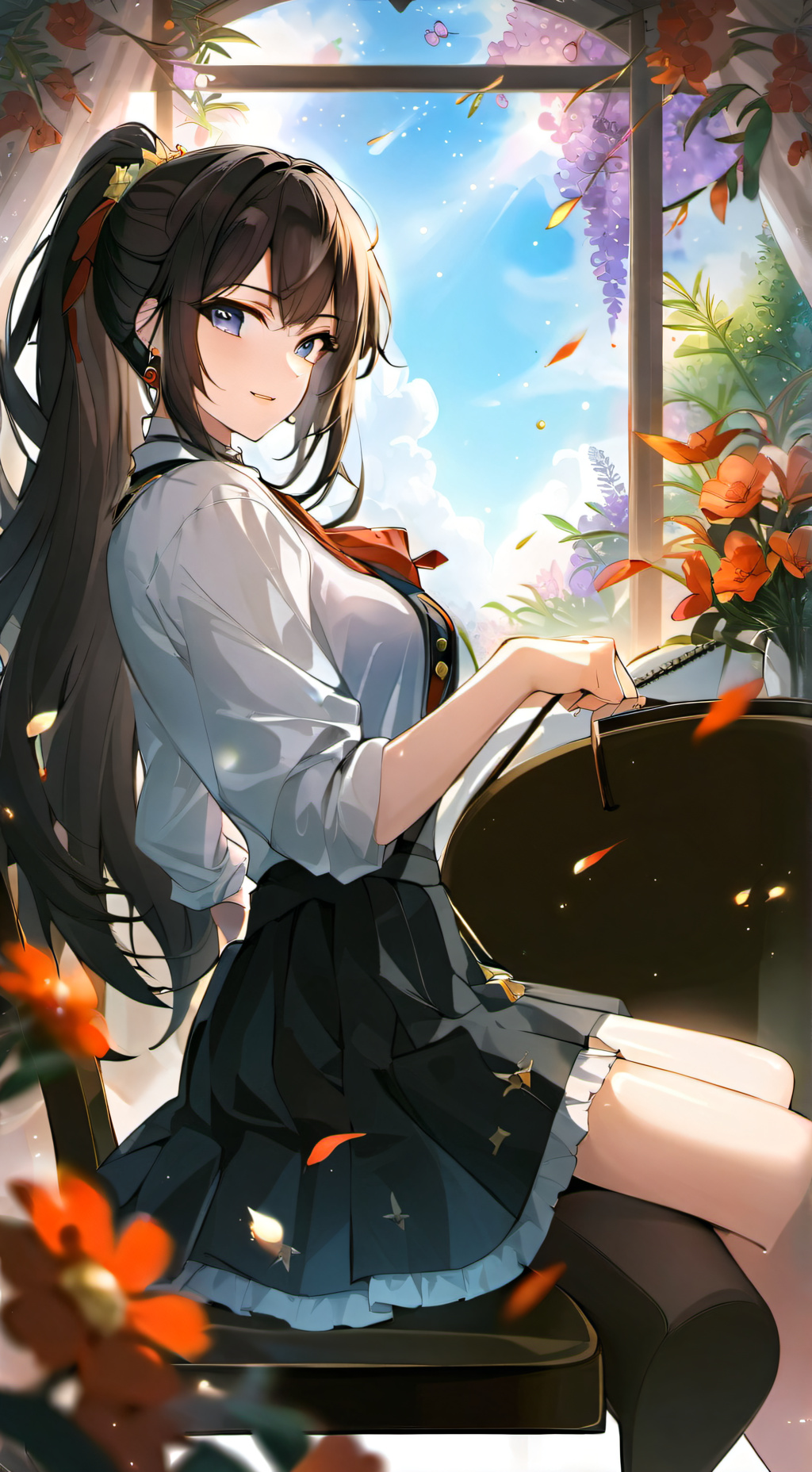 ai character: Alexis  background