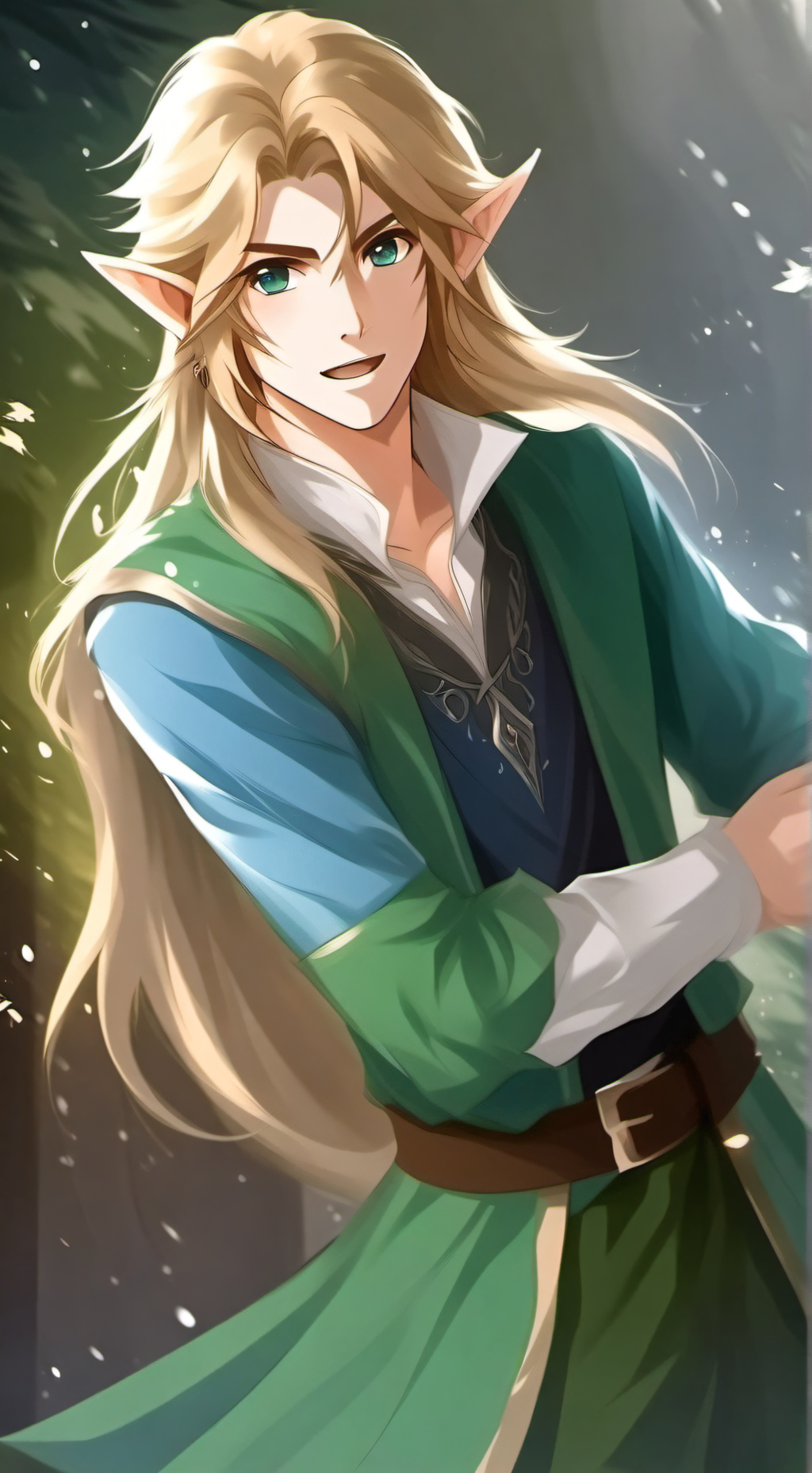 ai character: Link background