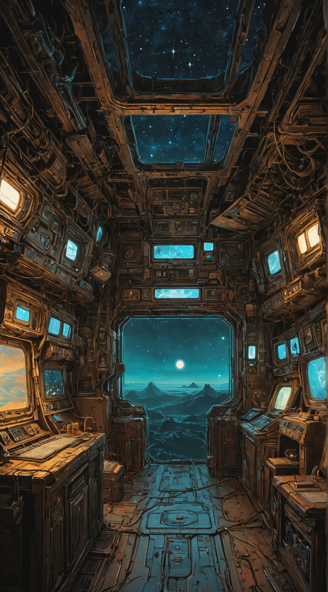 ai character: Nexus Gateway background