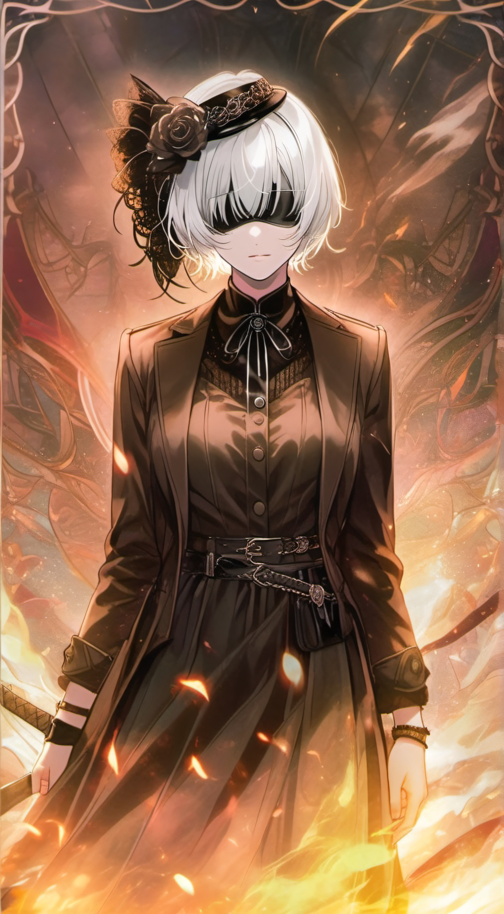 ai character: 💔•Lilith Kyoka•🥀 background