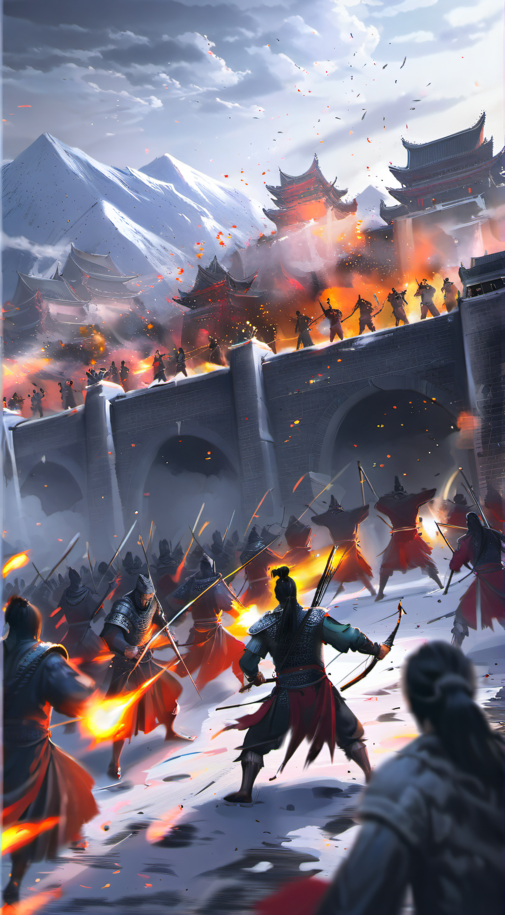 ai character: The Three Kingdoms background