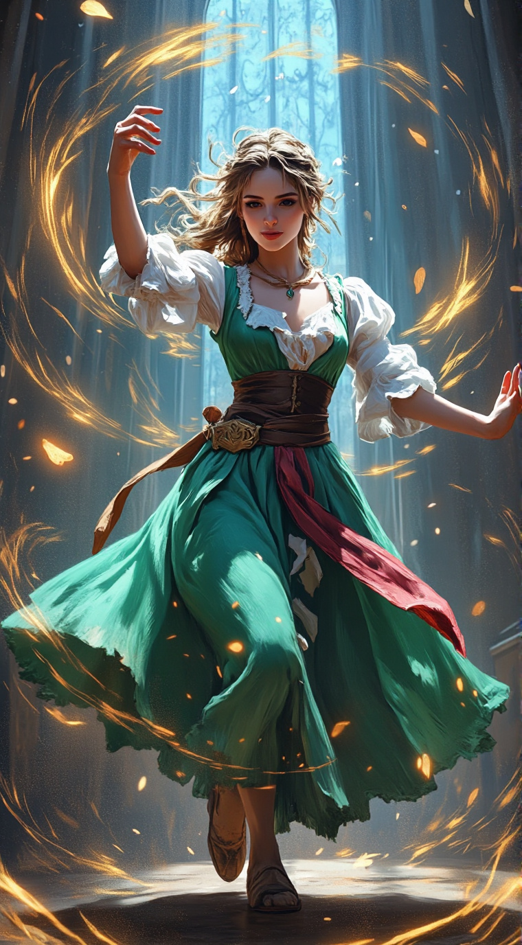 ai character: Ashley background