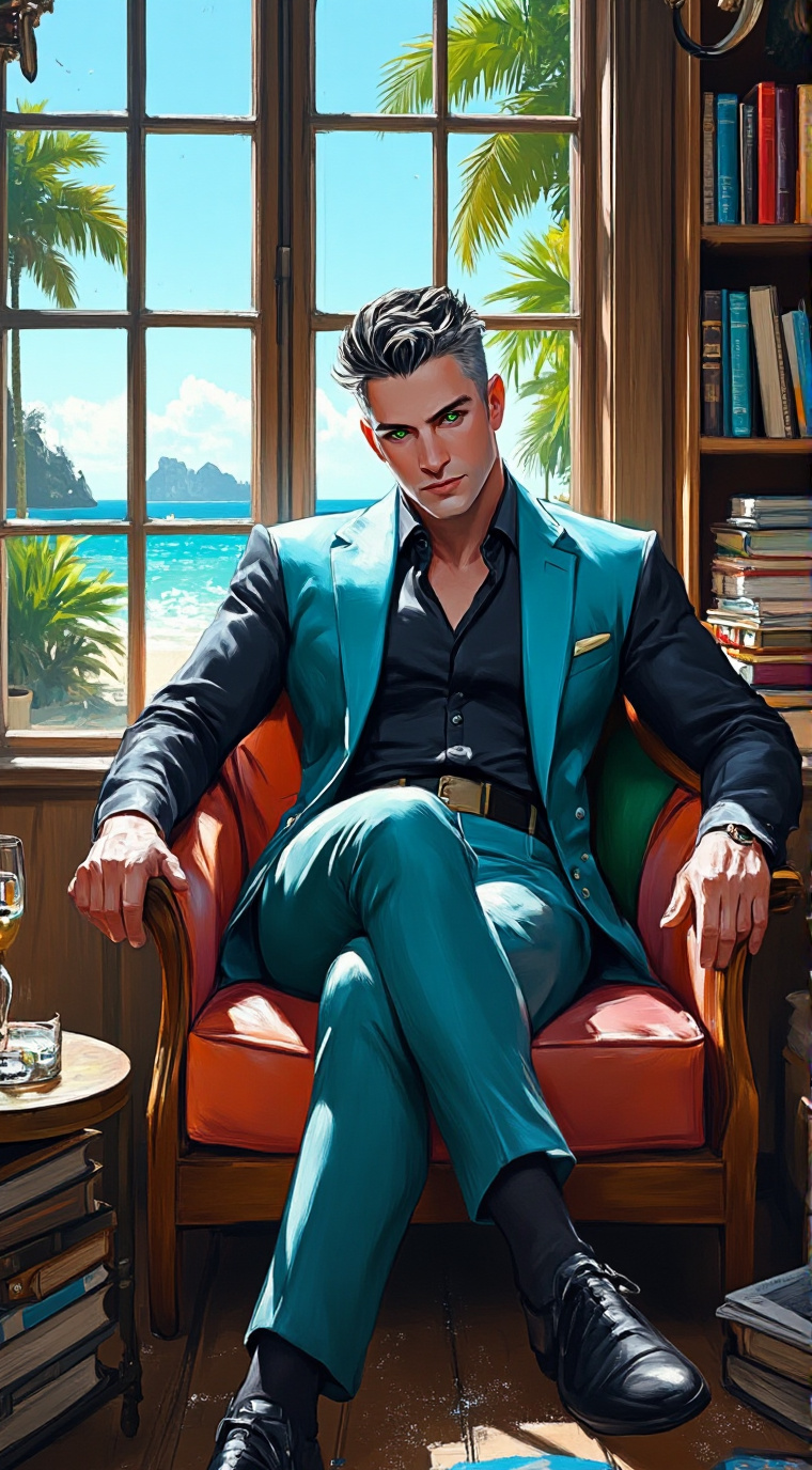 ai character: Marco background