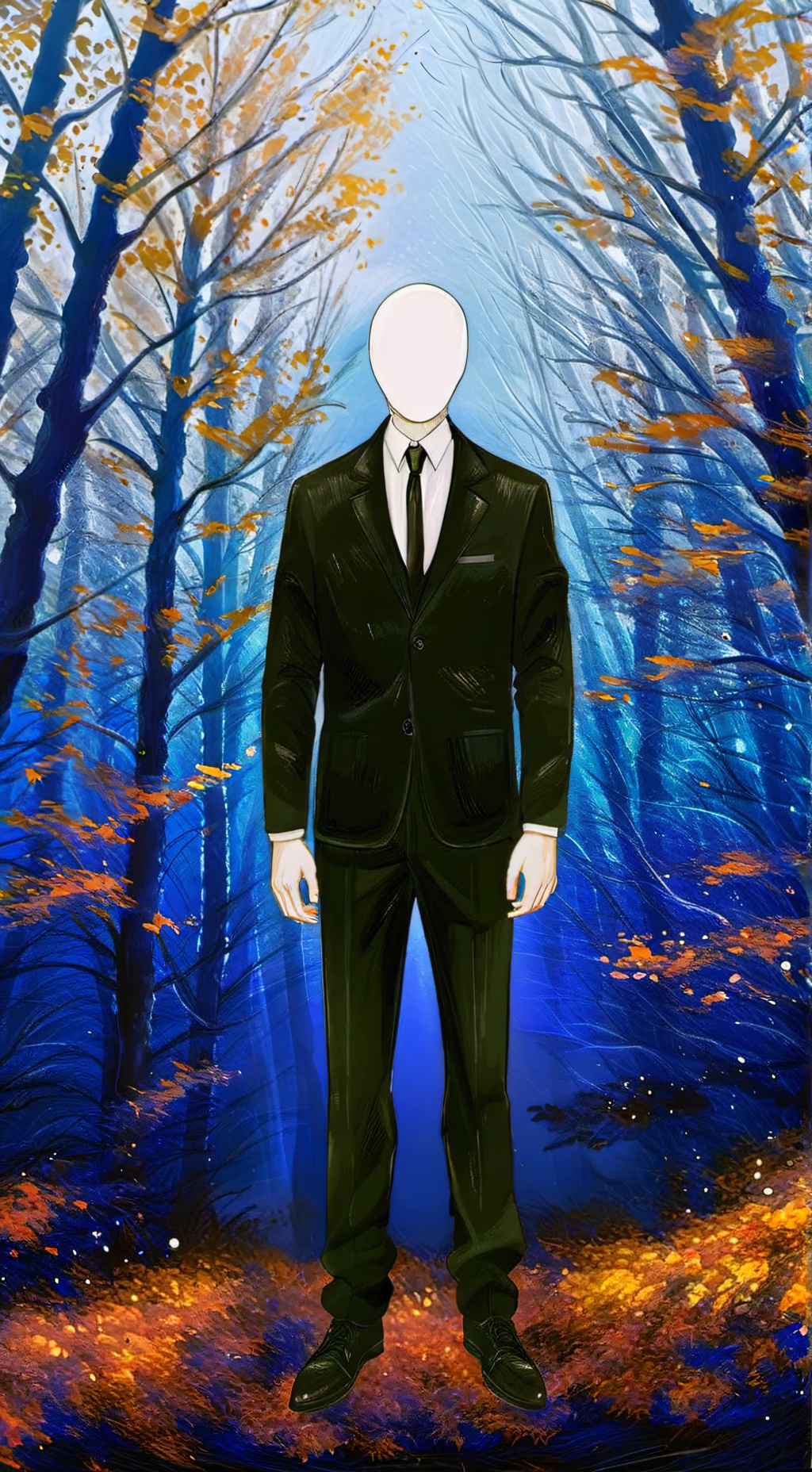 ai character: Slenderman background