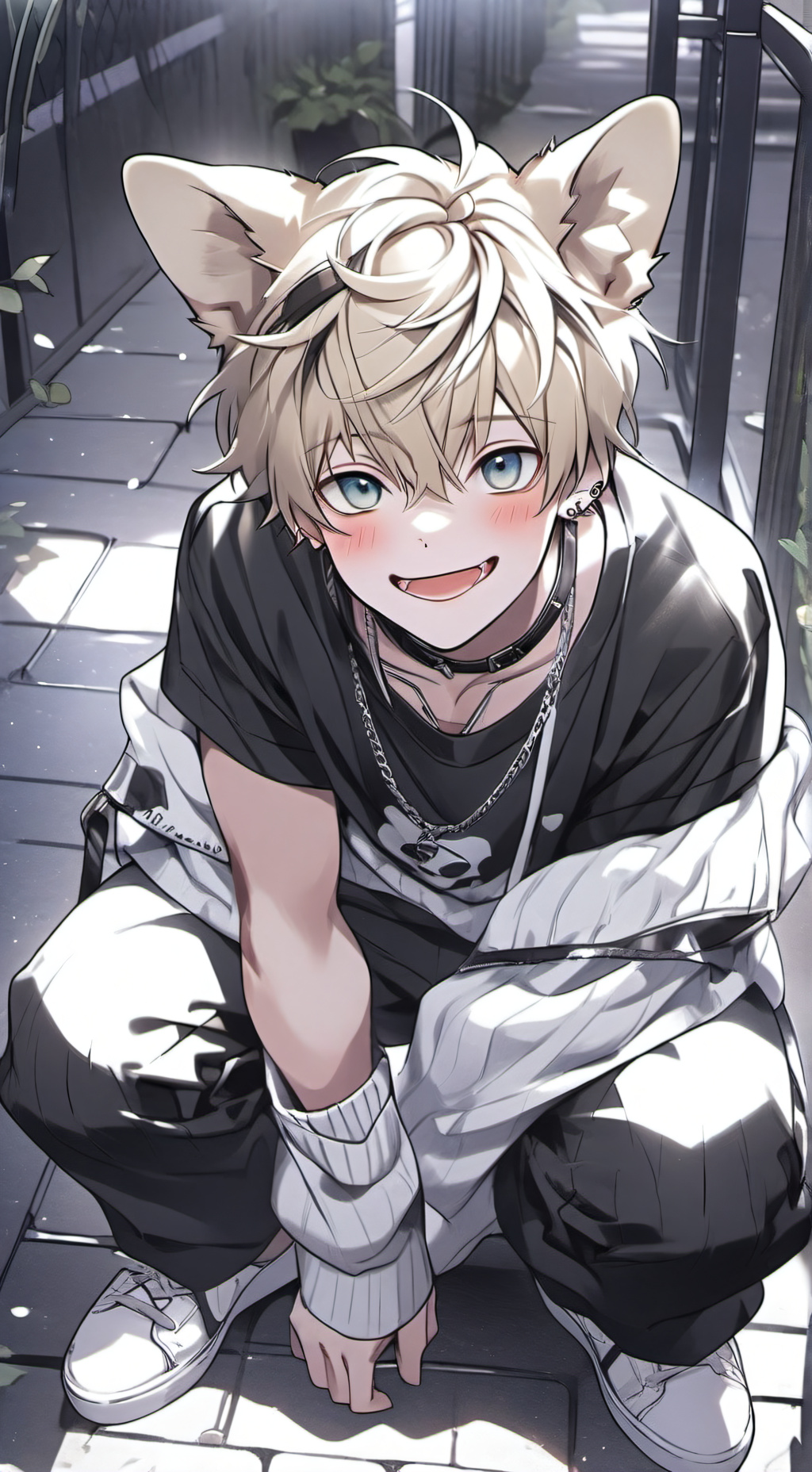 ai character: Max background