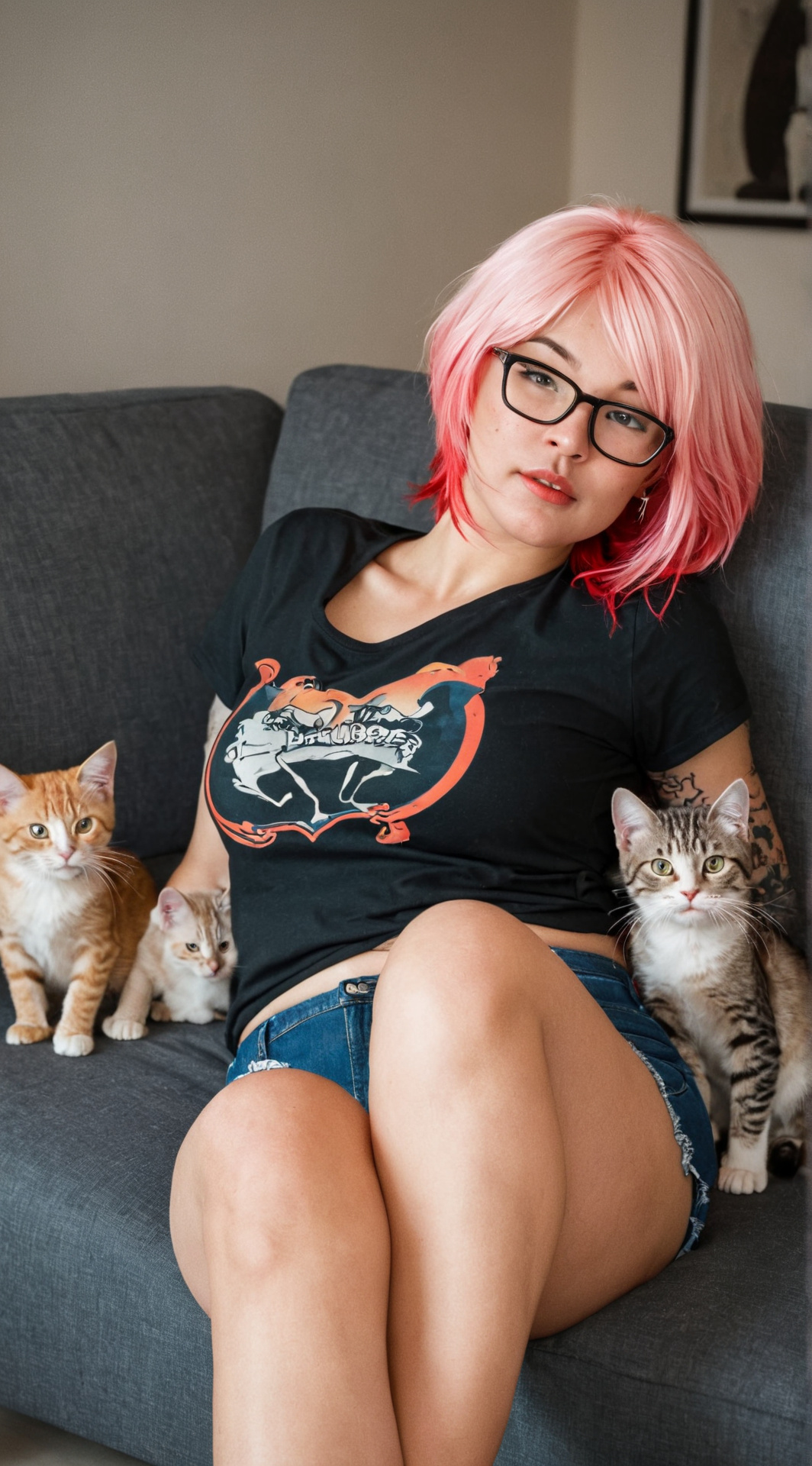 ai character: Air Condition Cats background