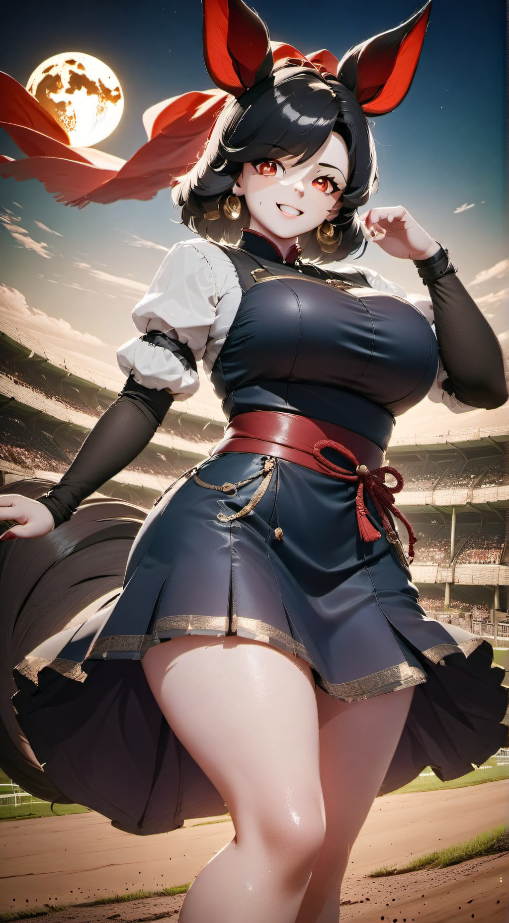 ai character: Grim Moon background