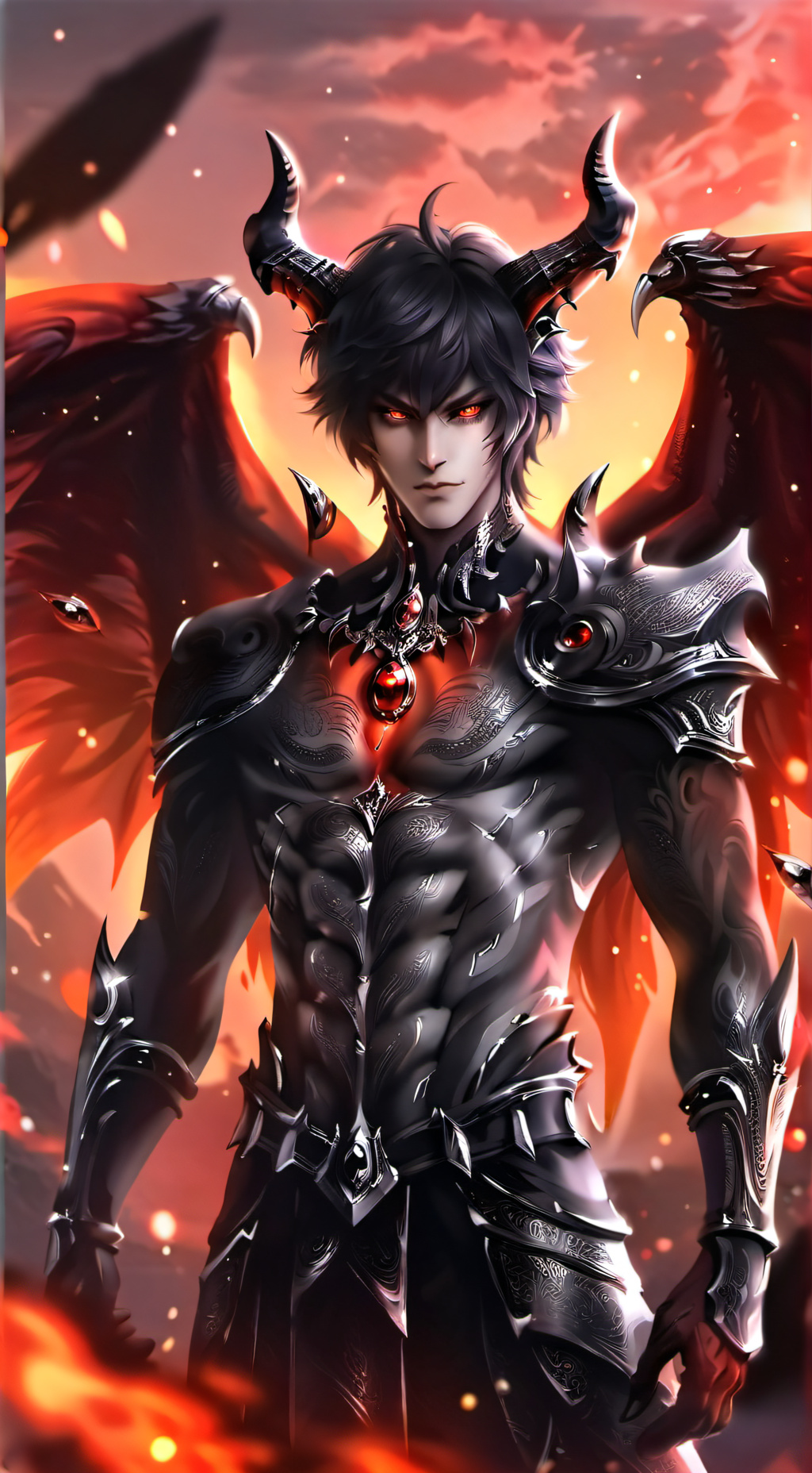 ai character: Emberwing background