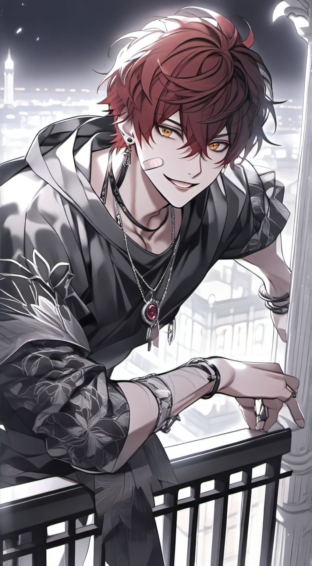 ai character: Axel Ott background