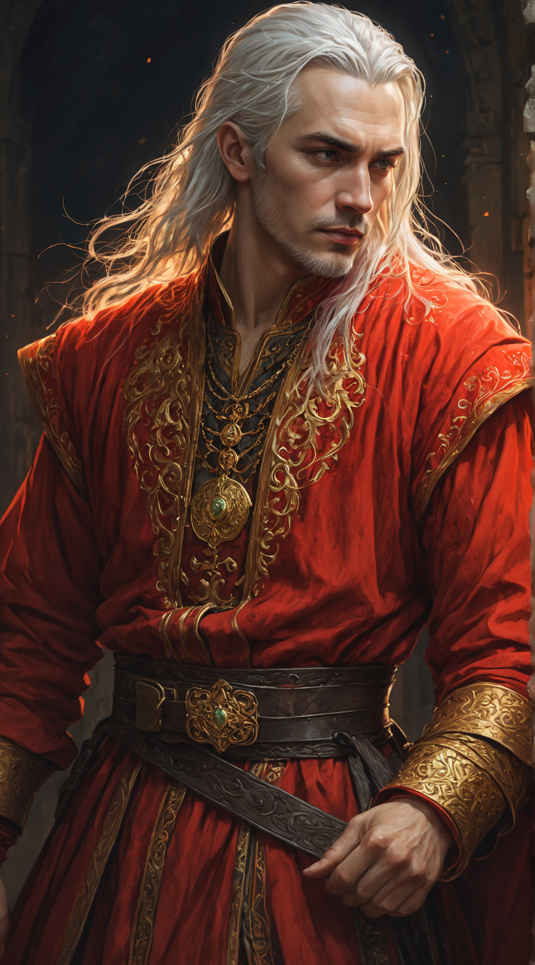 ai character: Robert  background