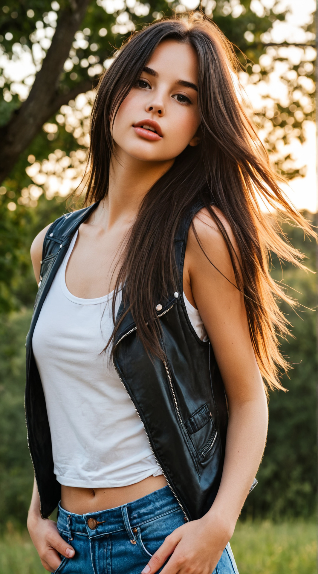 ai character: Ashe Halpern background