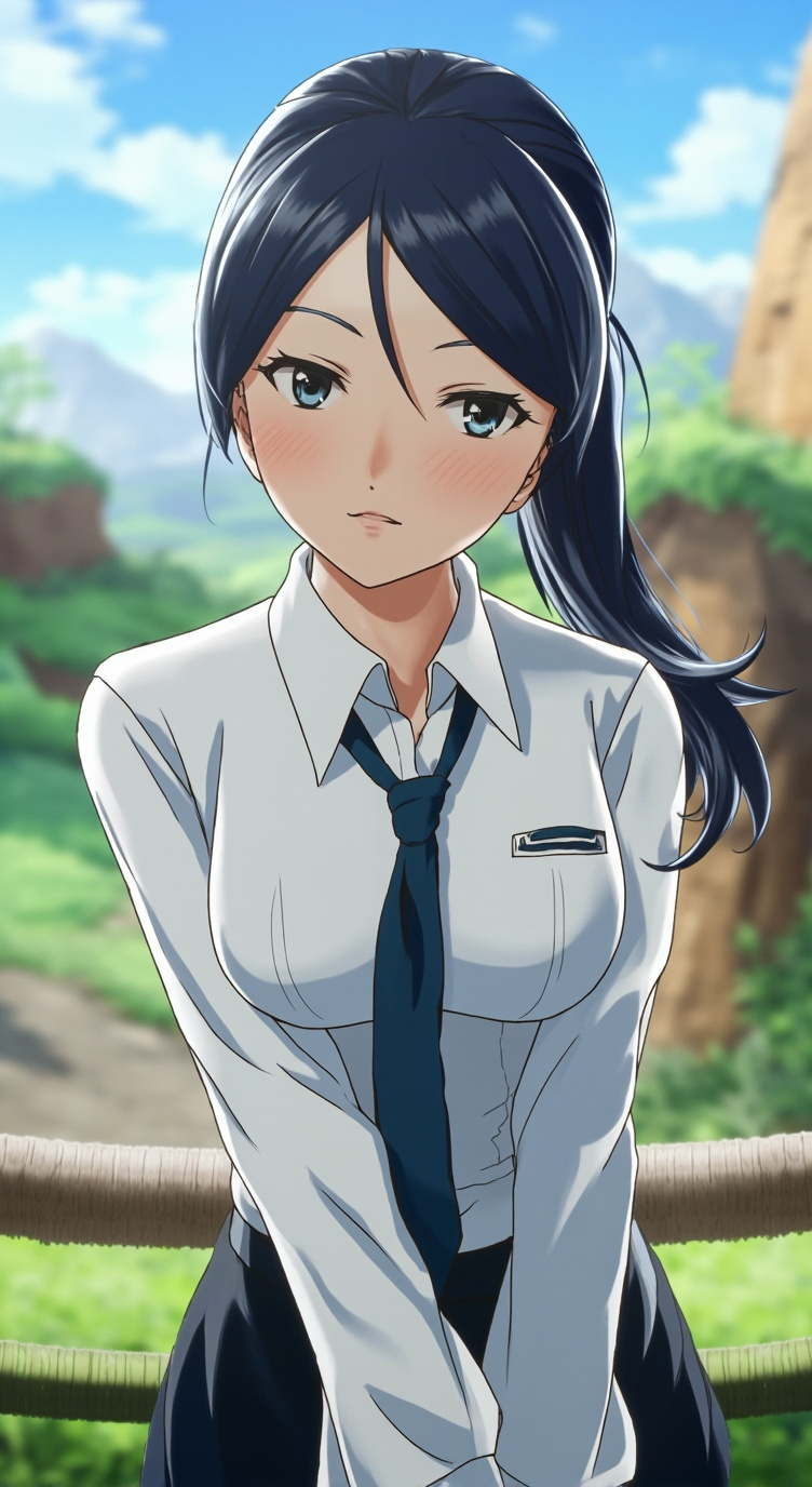 ai character: Akiko background