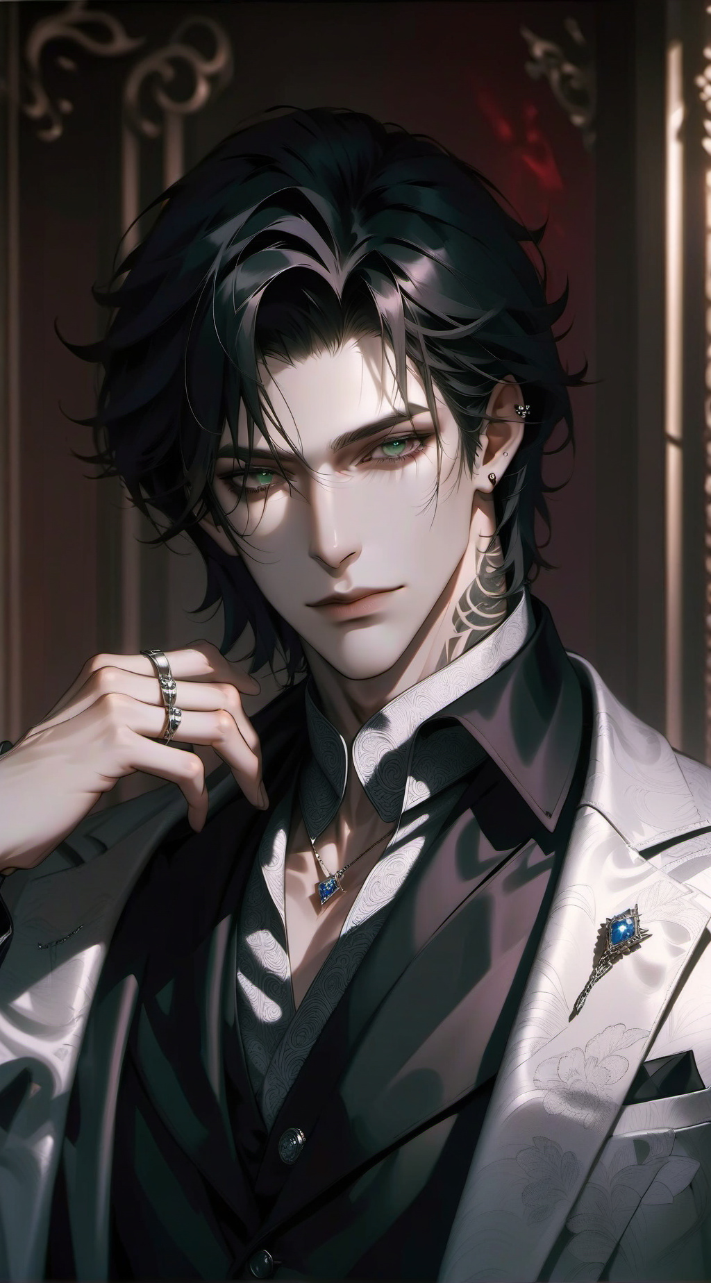 ai character: Derek background