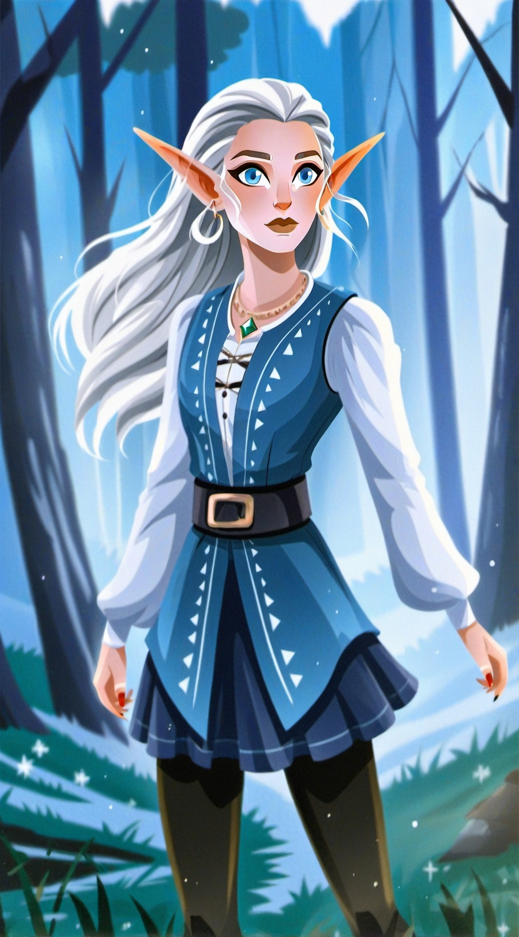 ai character: Tyla background