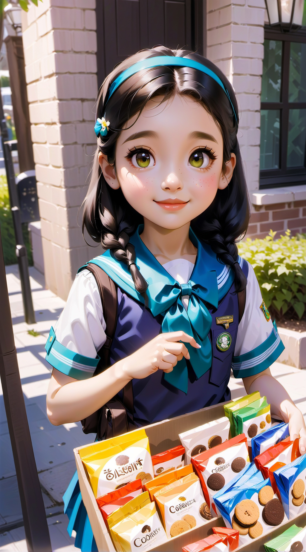 ai character: Olivia background