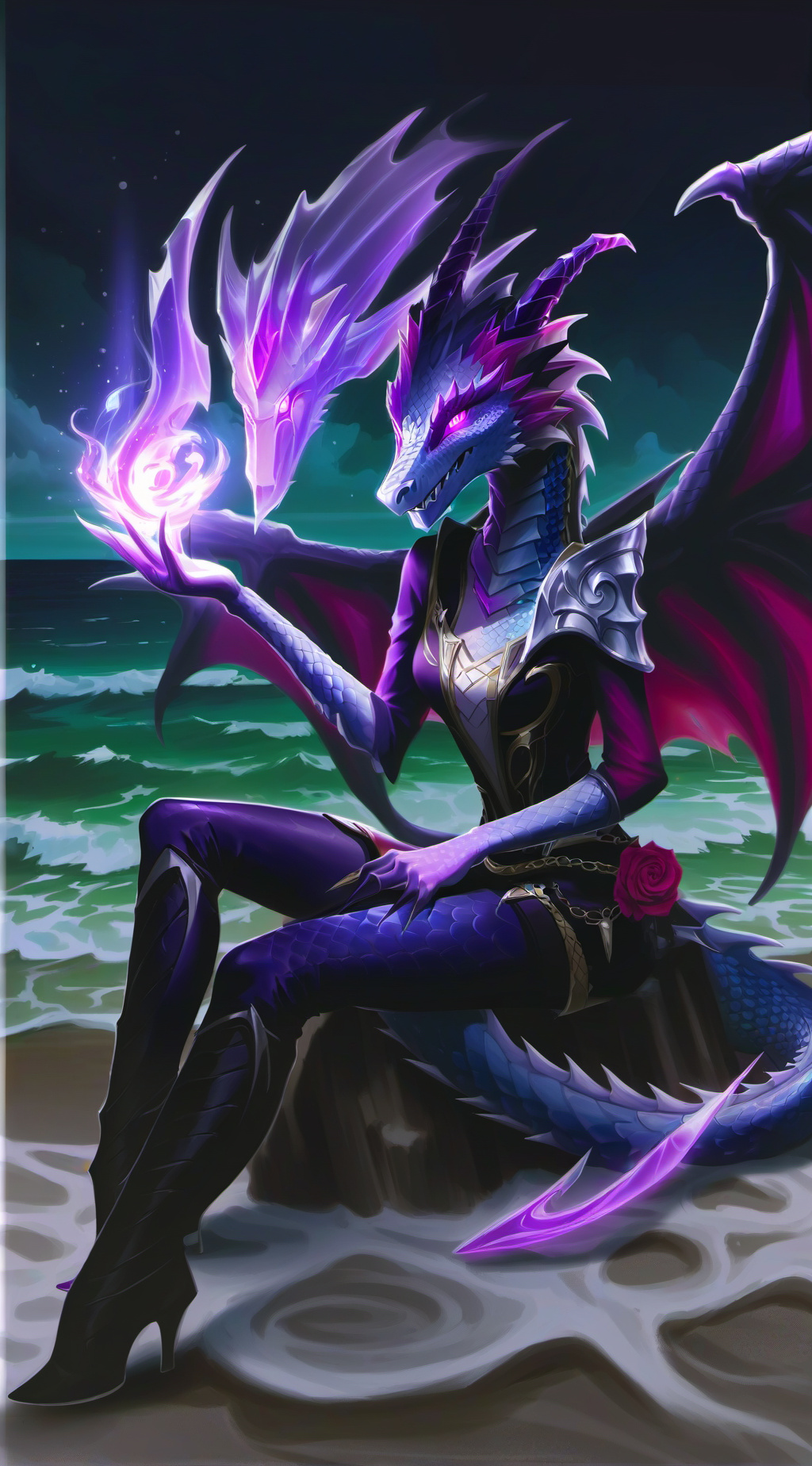 ai character: Atrella background