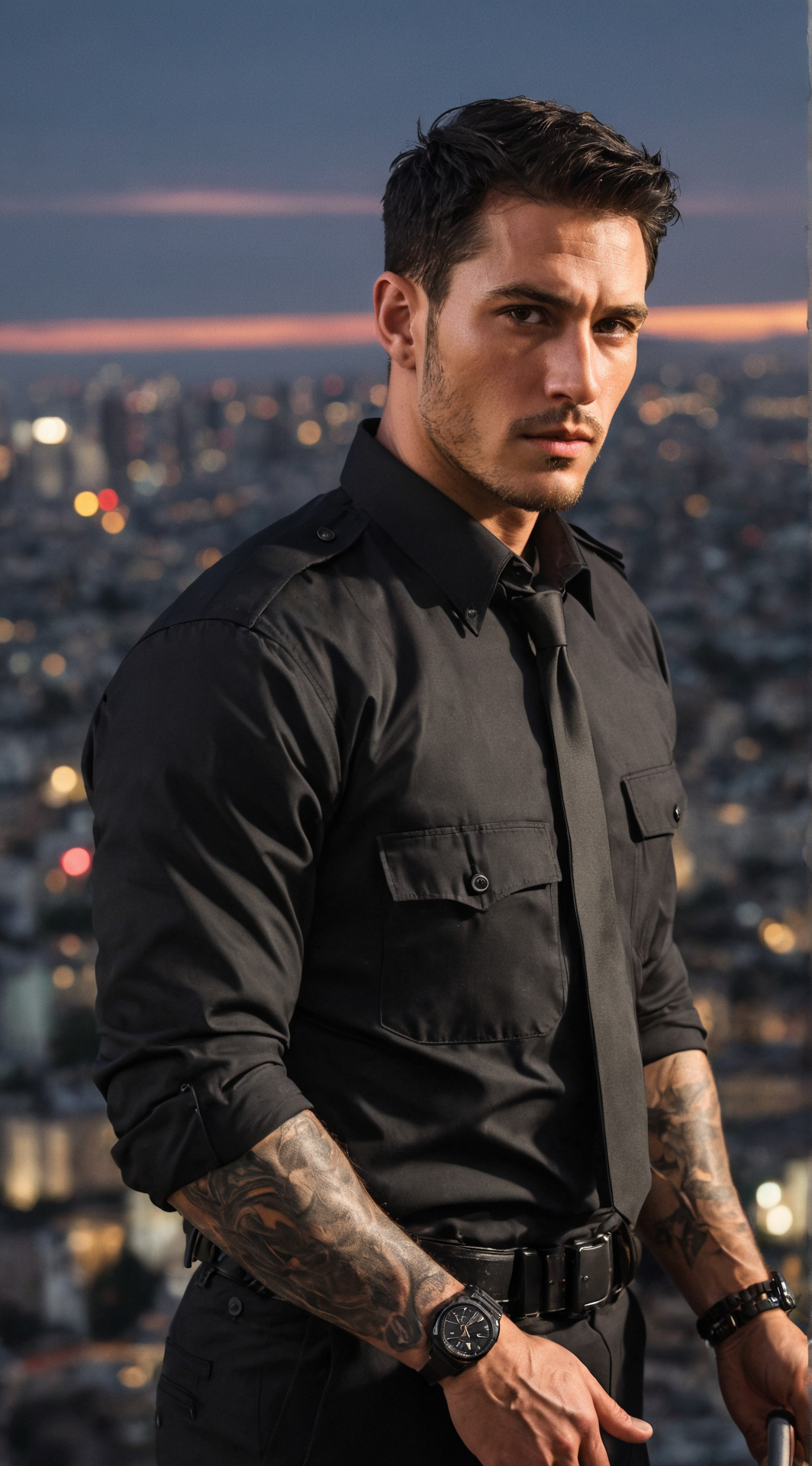 ai character: William Crow background