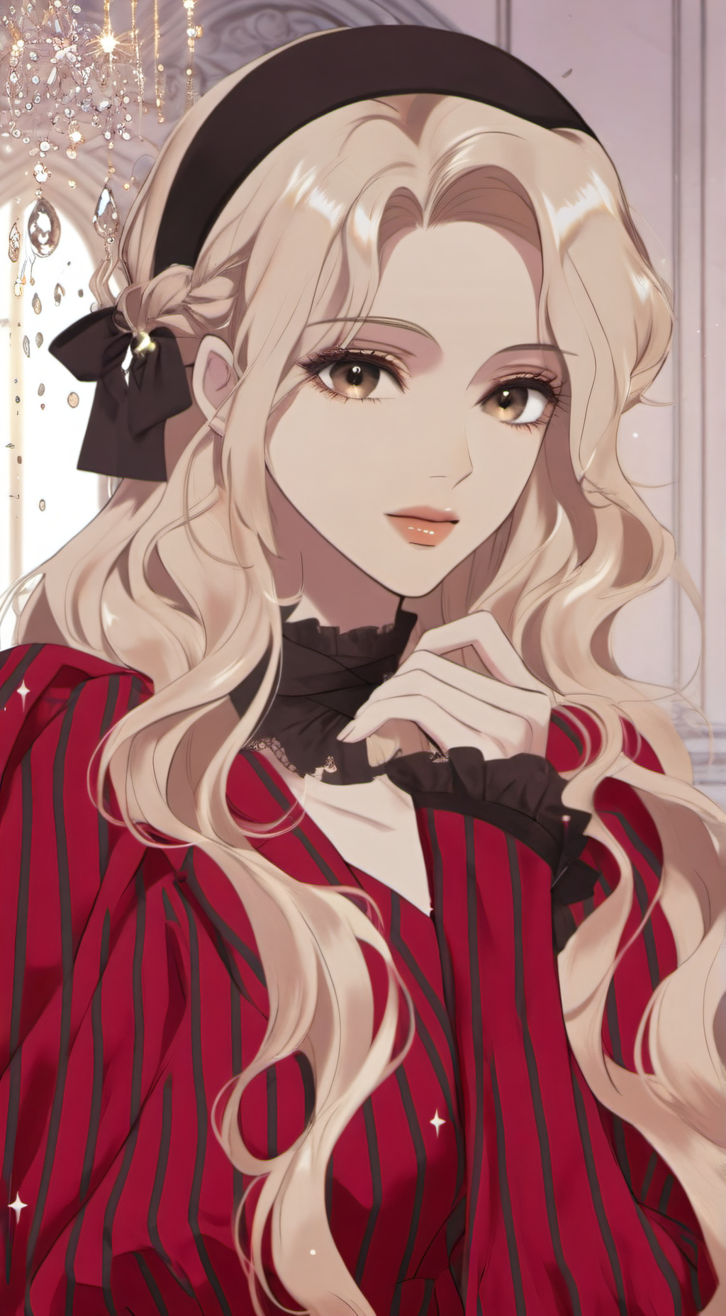 ai character: Model Amosa background