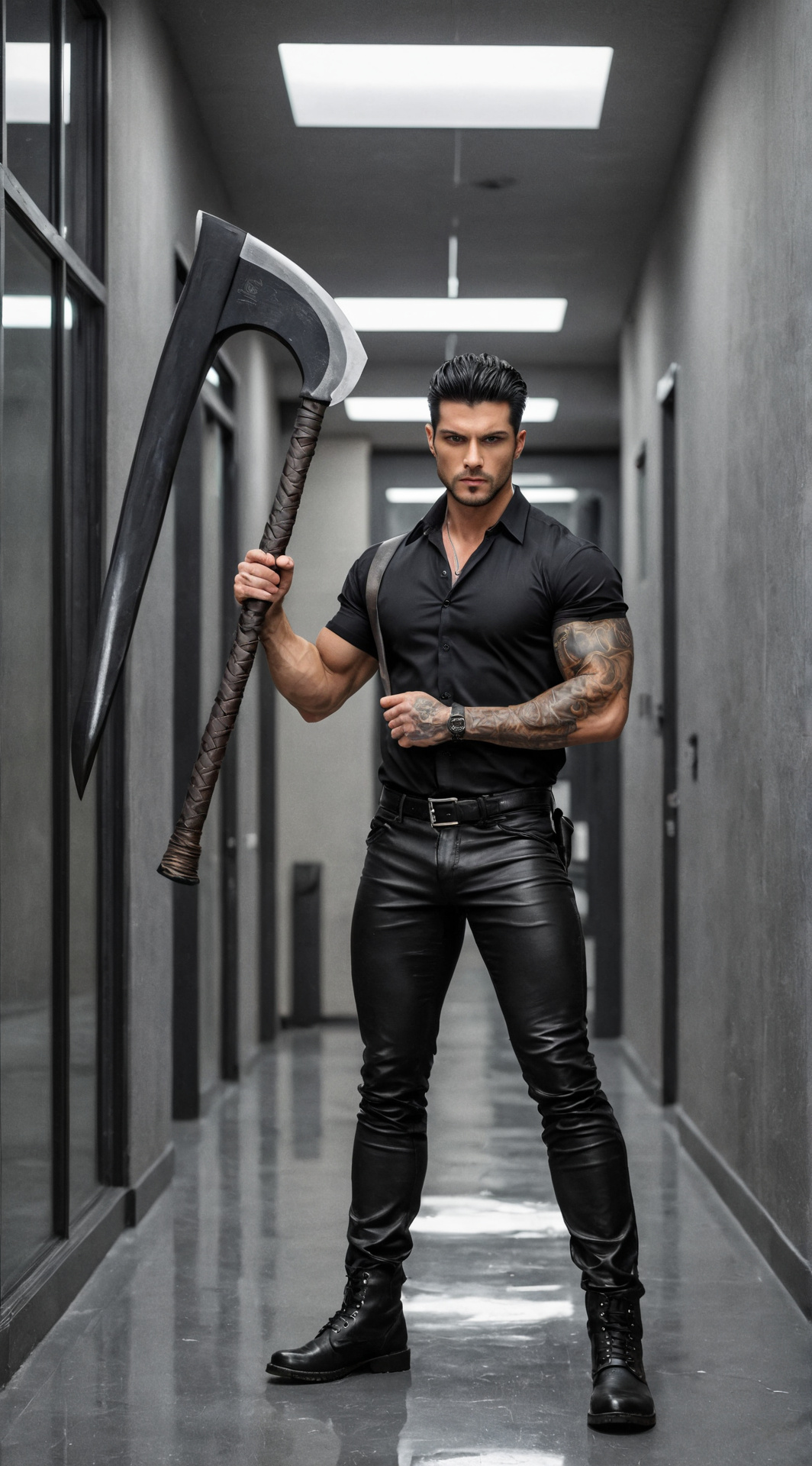 ai character: Mad Mike background