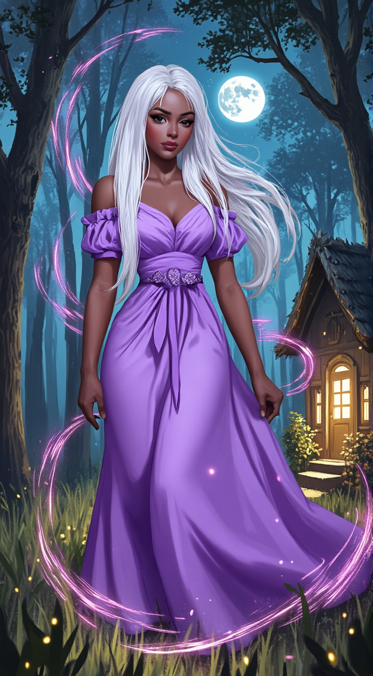 ai character: Hazel background