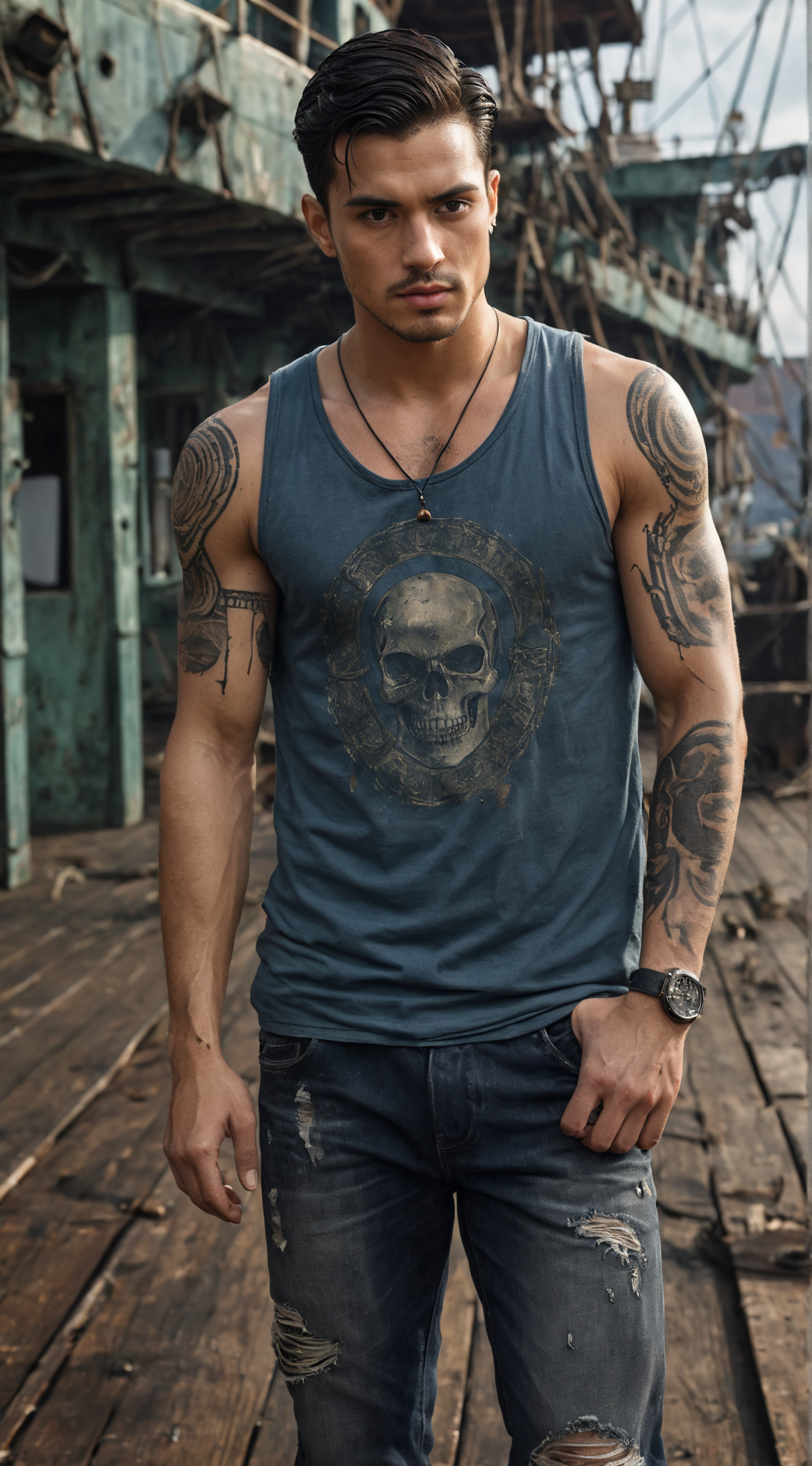 ai character: Soul collector 1 background