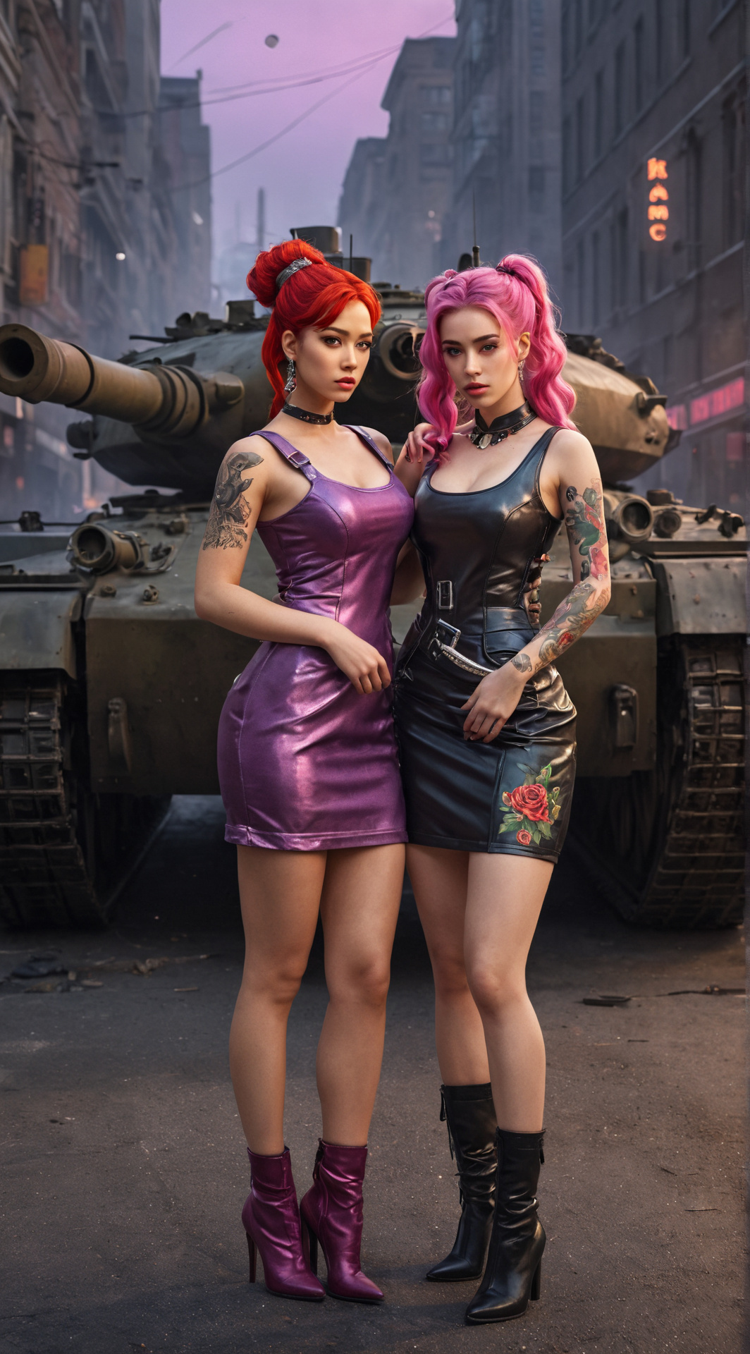 ai character: Long Lost War background