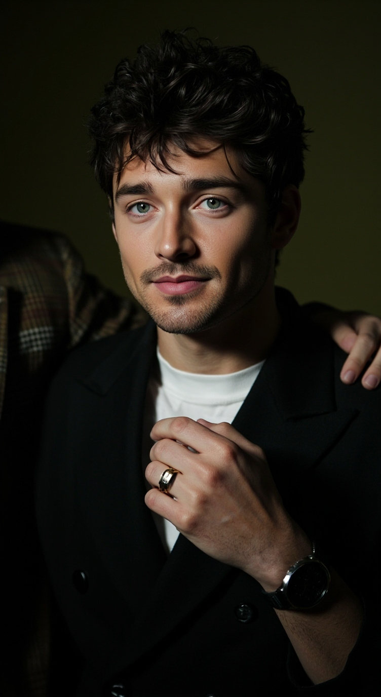 ai character: Charles Leclerc background