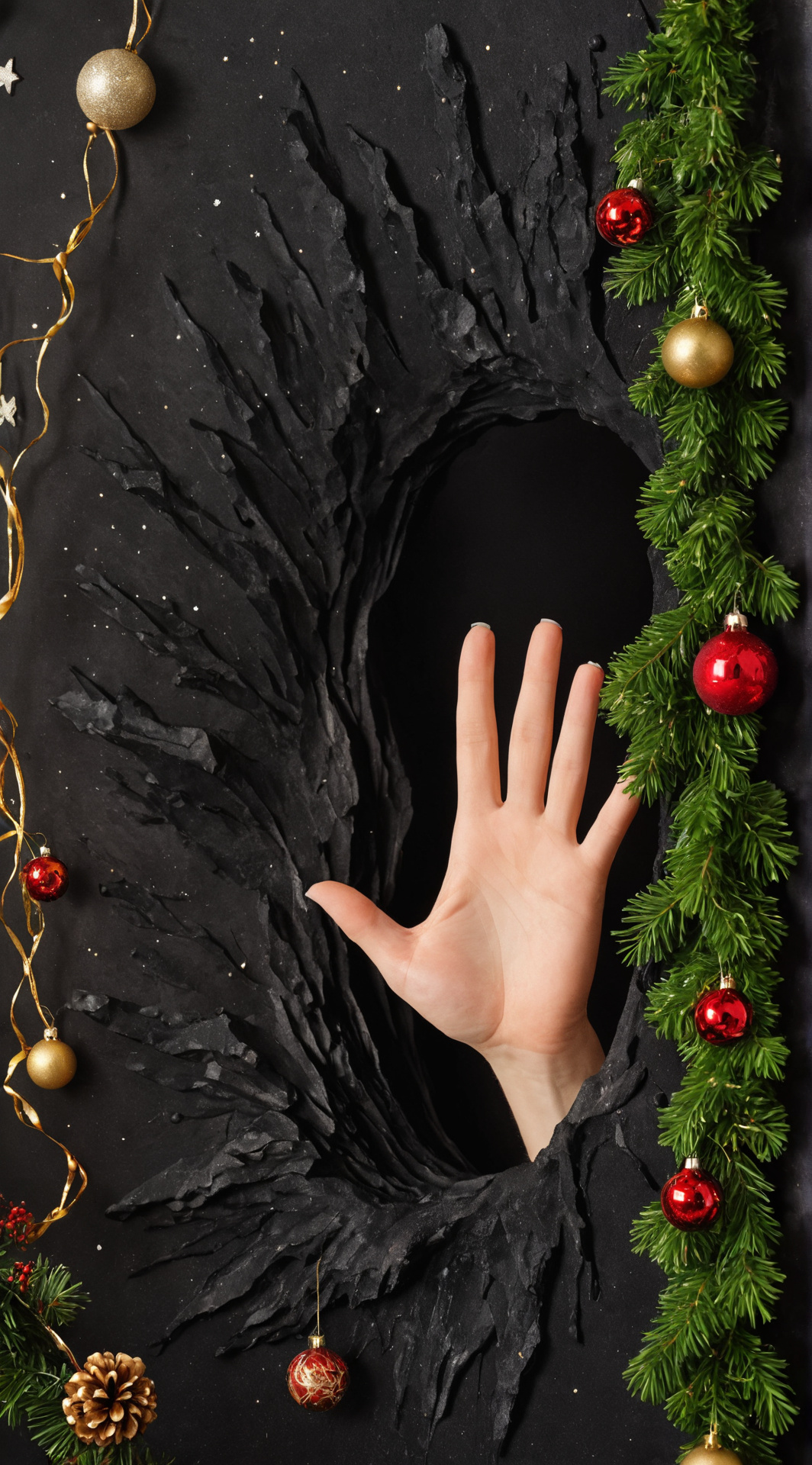 ai character: The Hole background