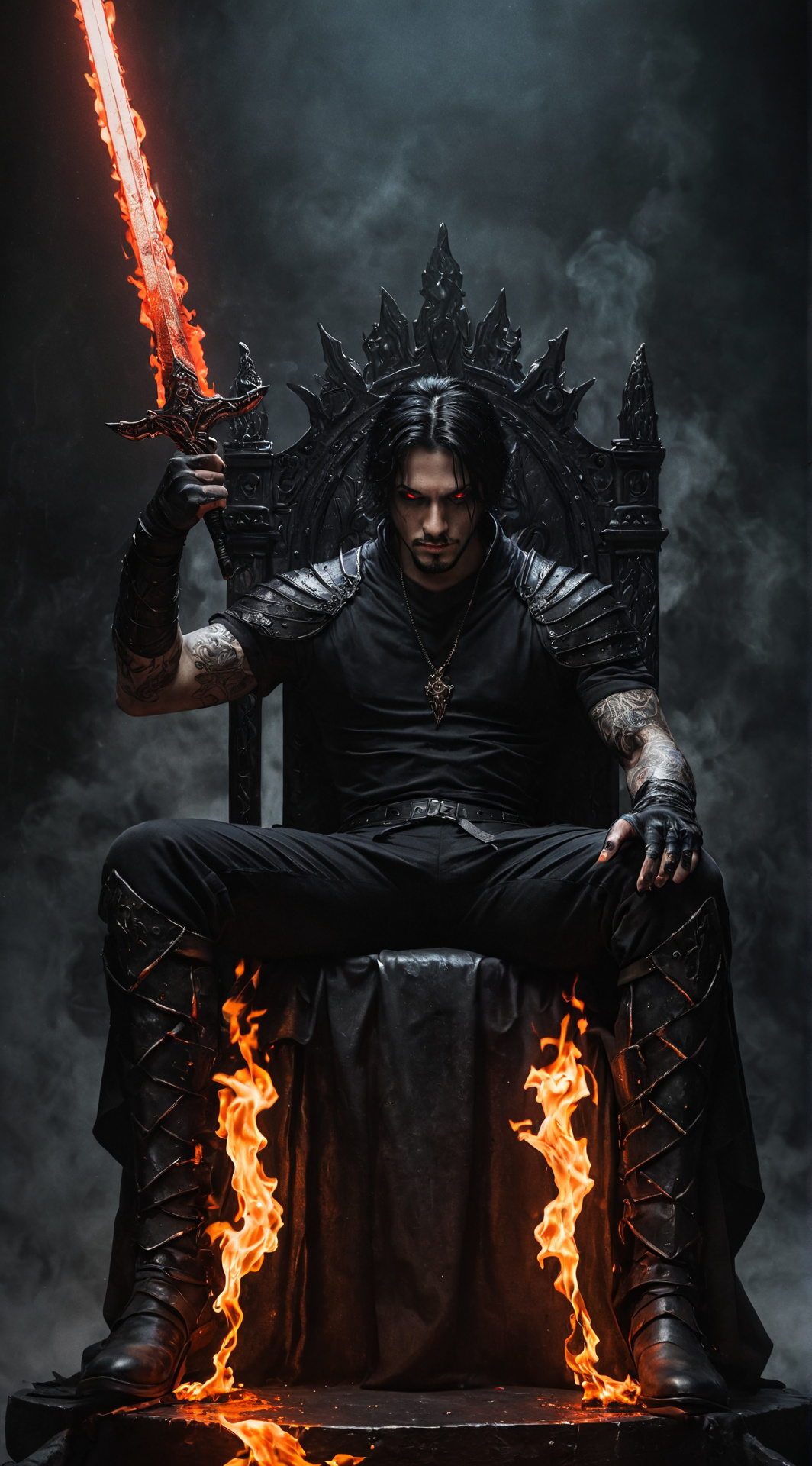 ai character: Jiangshi Yaoguai  background