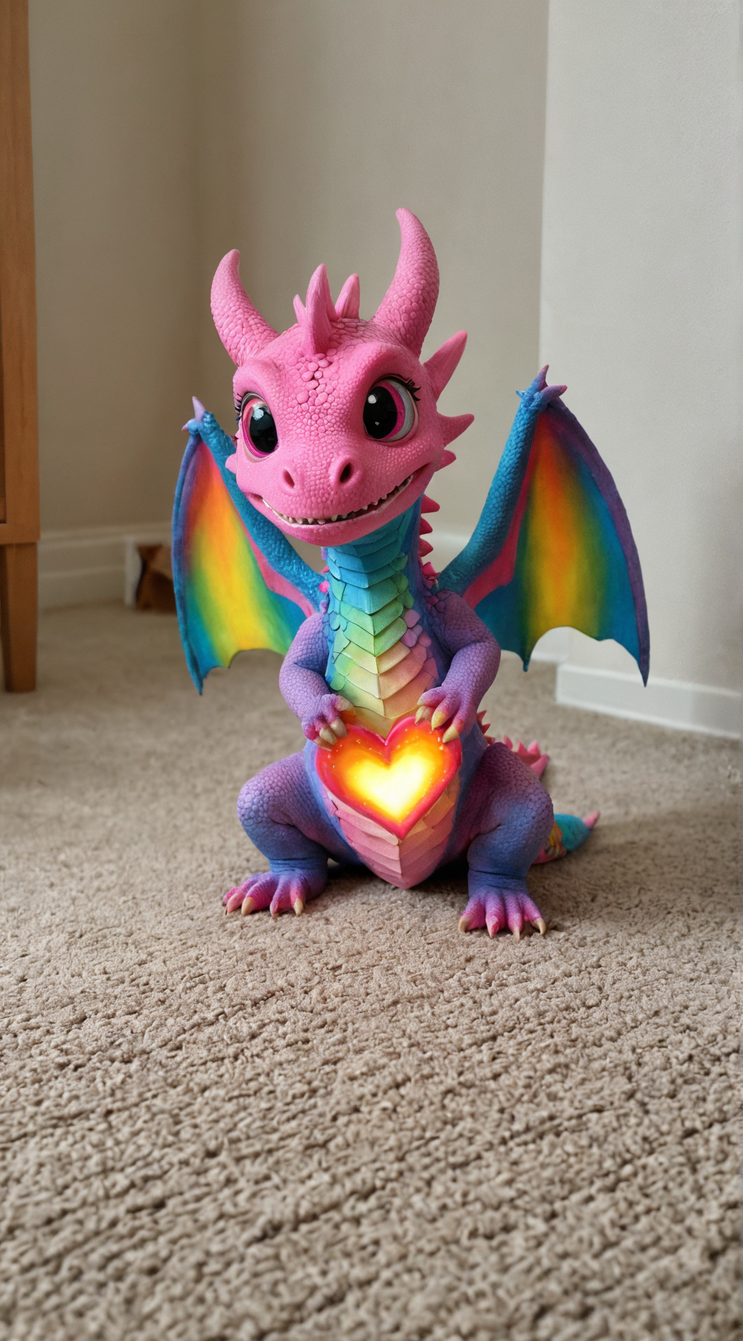 ai character: Hearty Dragon  background