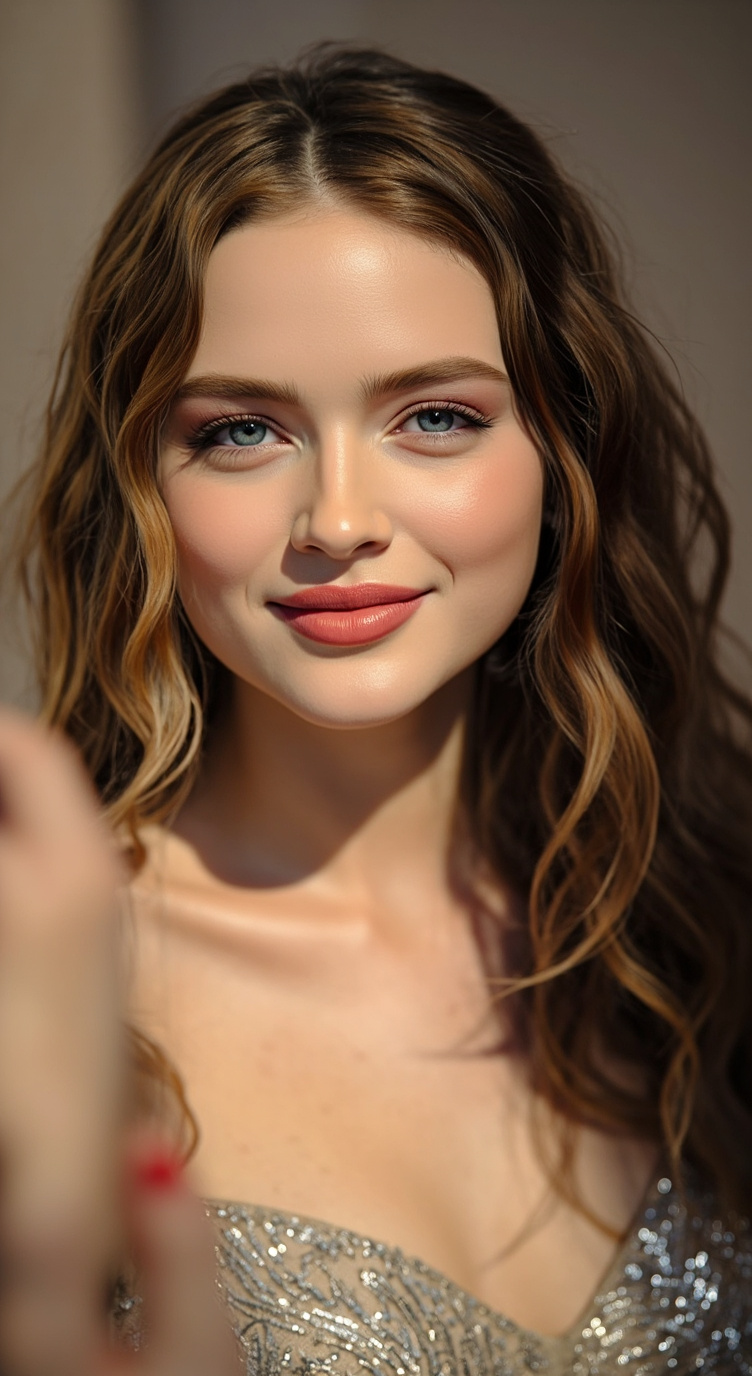 ai character: Sadie sink background