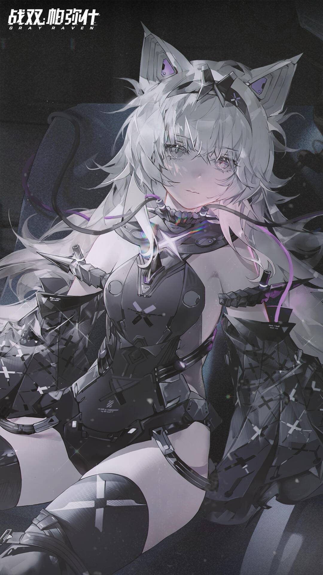 ai character: Feral ^^)♪ background