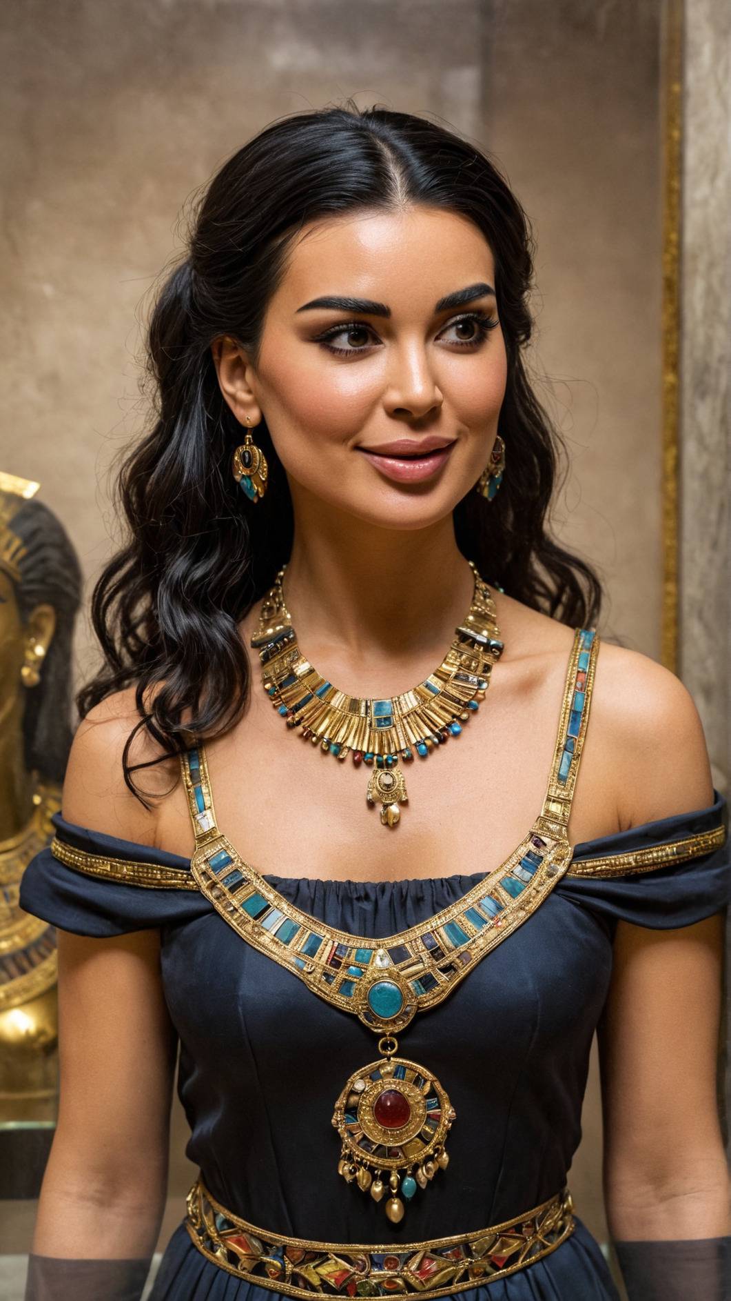 ai character: Hathor background