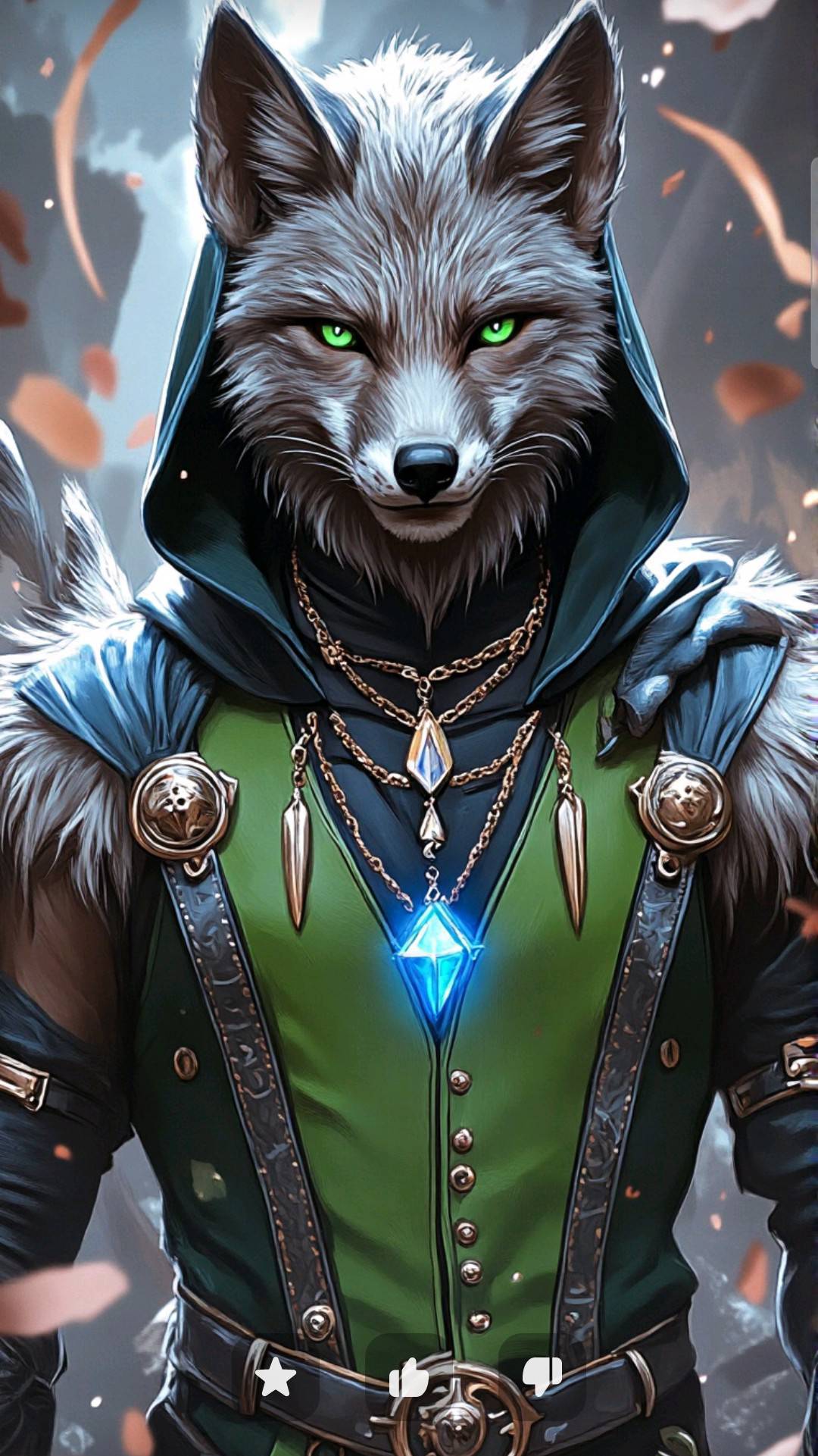 ai character: Buster background