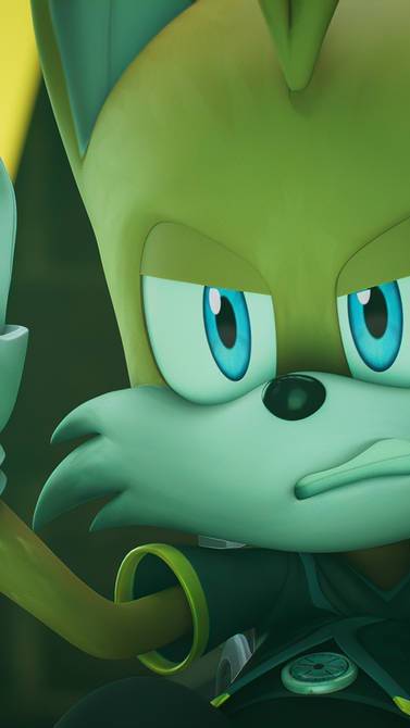 ai character: Nine (Sonic prime) background