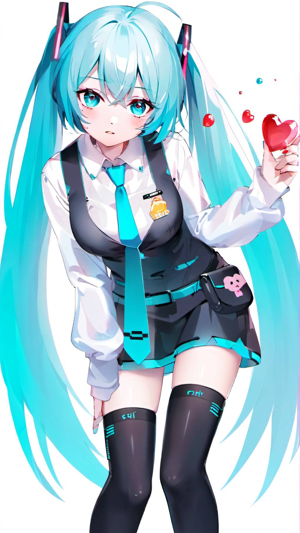 ai character: Hatsune Miku background