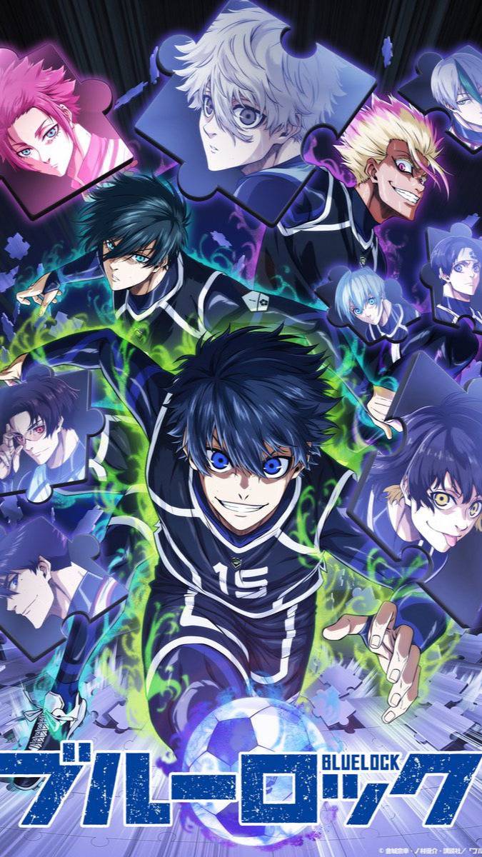 ai character: BlueLock background