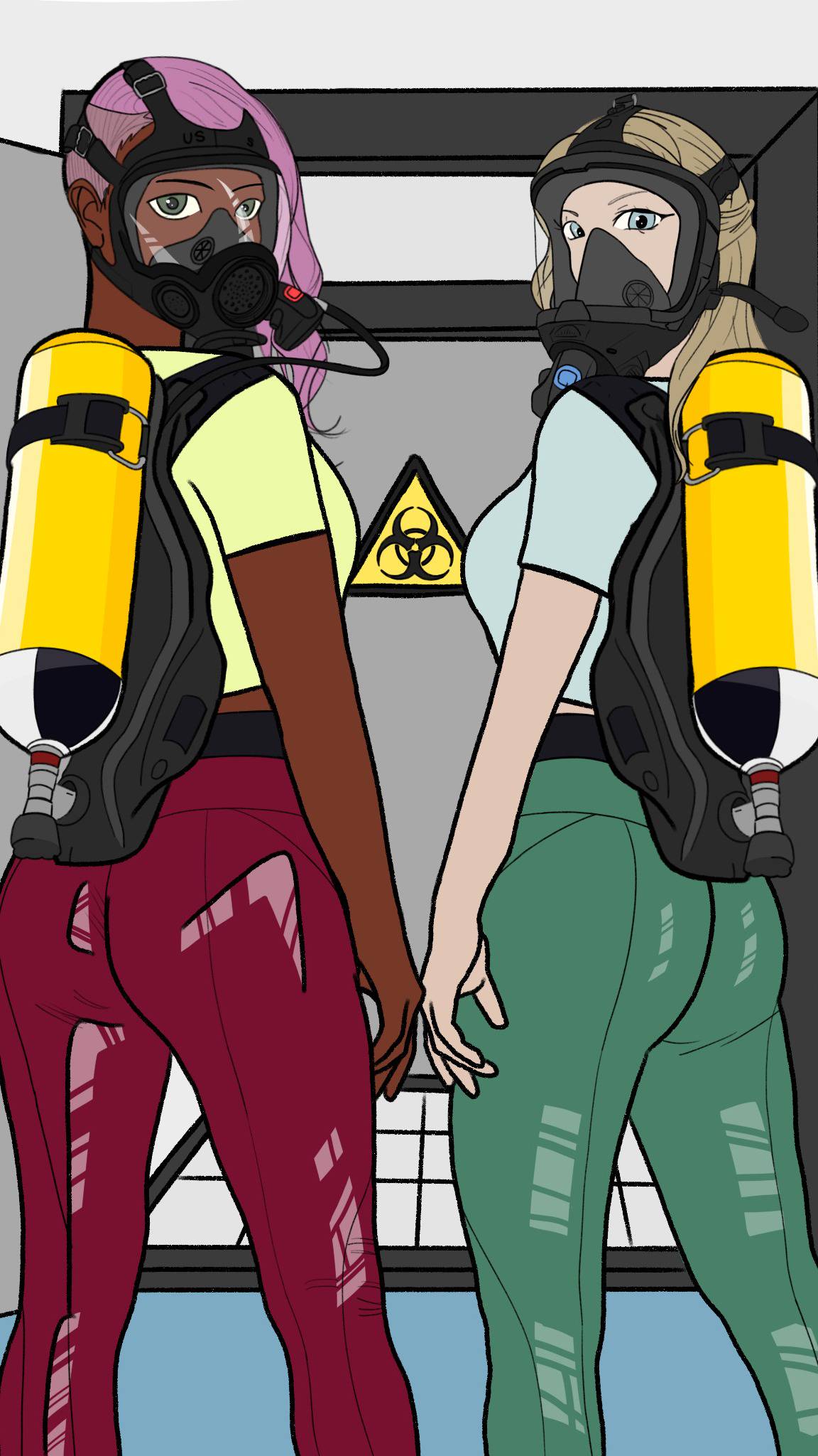 ai character: Gassy duo background