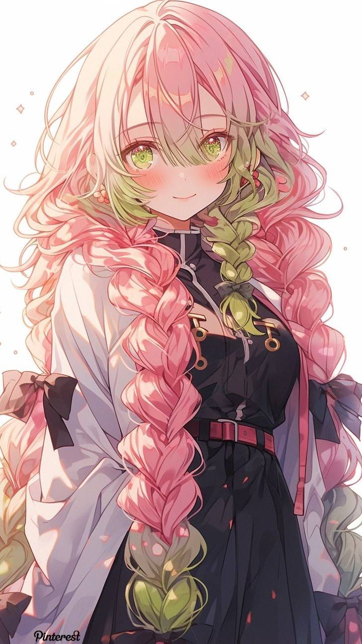 ai character: mitsuri kanroji background