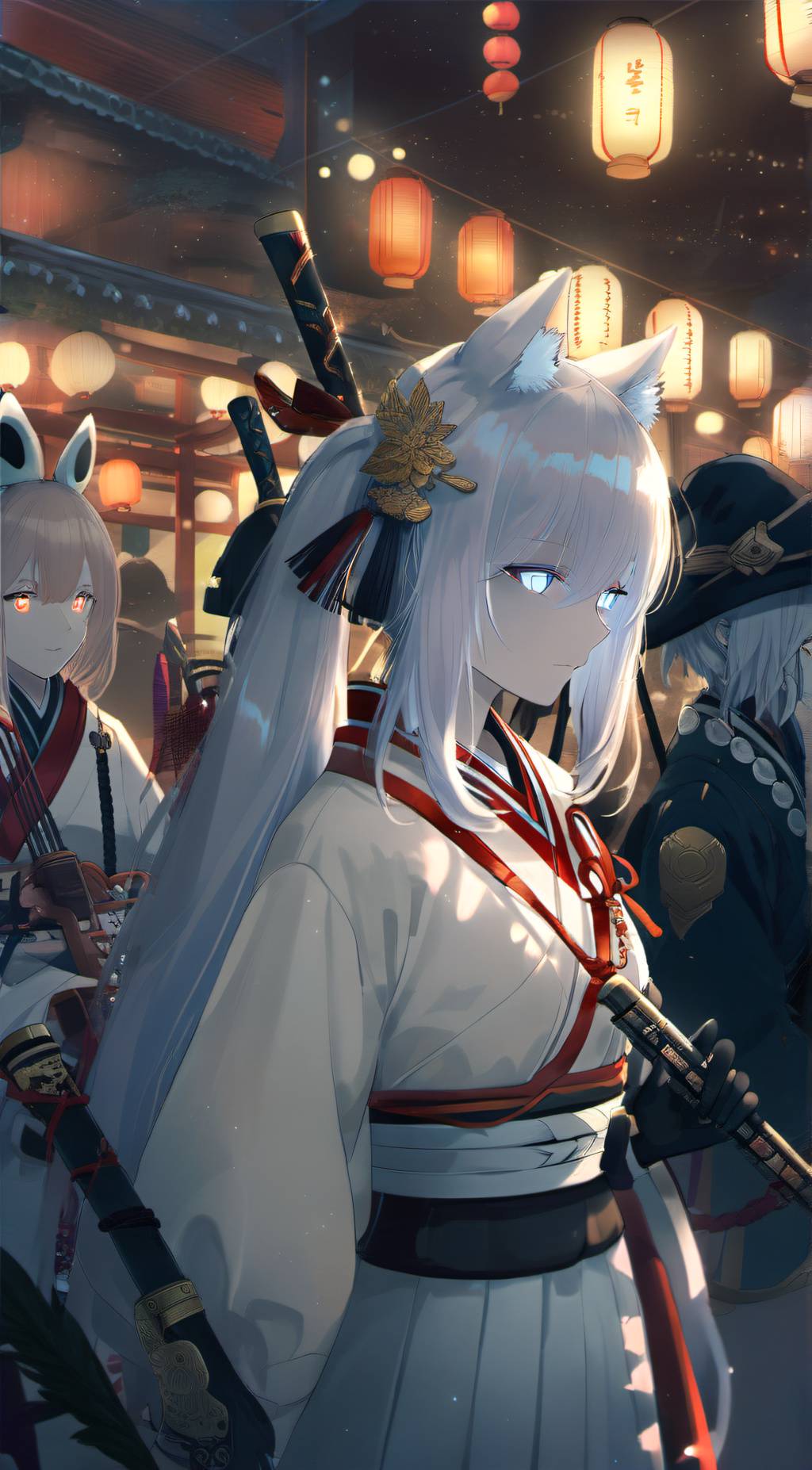 ai character: Mira background