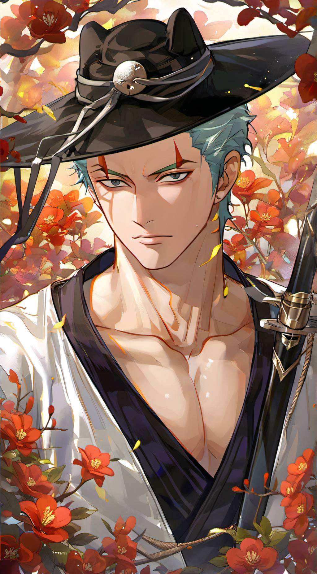 ai character: Roronoa Zoro background