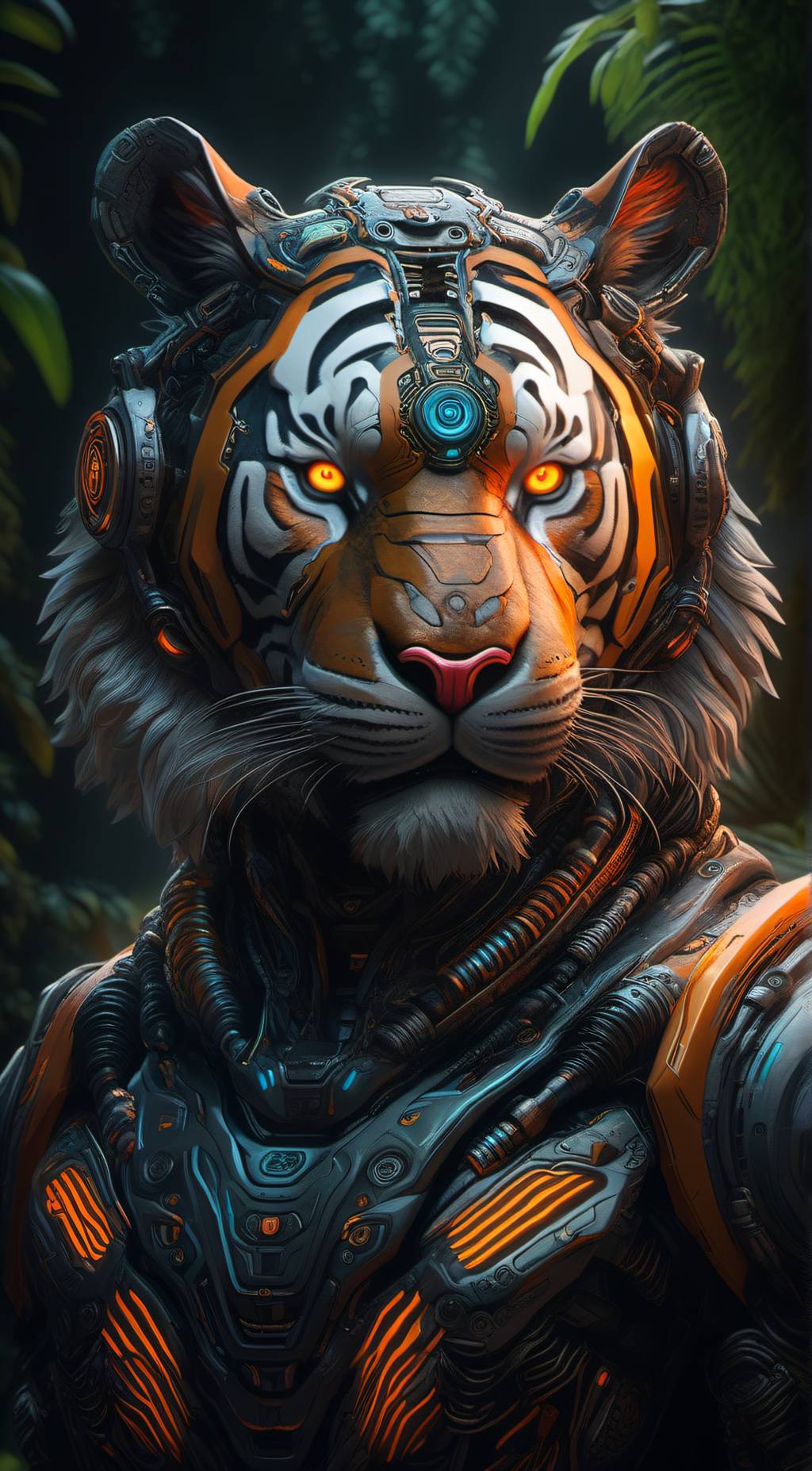 ai character: Tora background