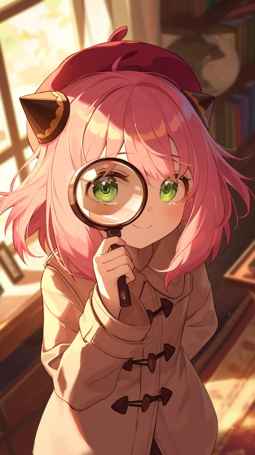 ai character: 間諜家家酒：阿妮亞猜猜猜（單人） background